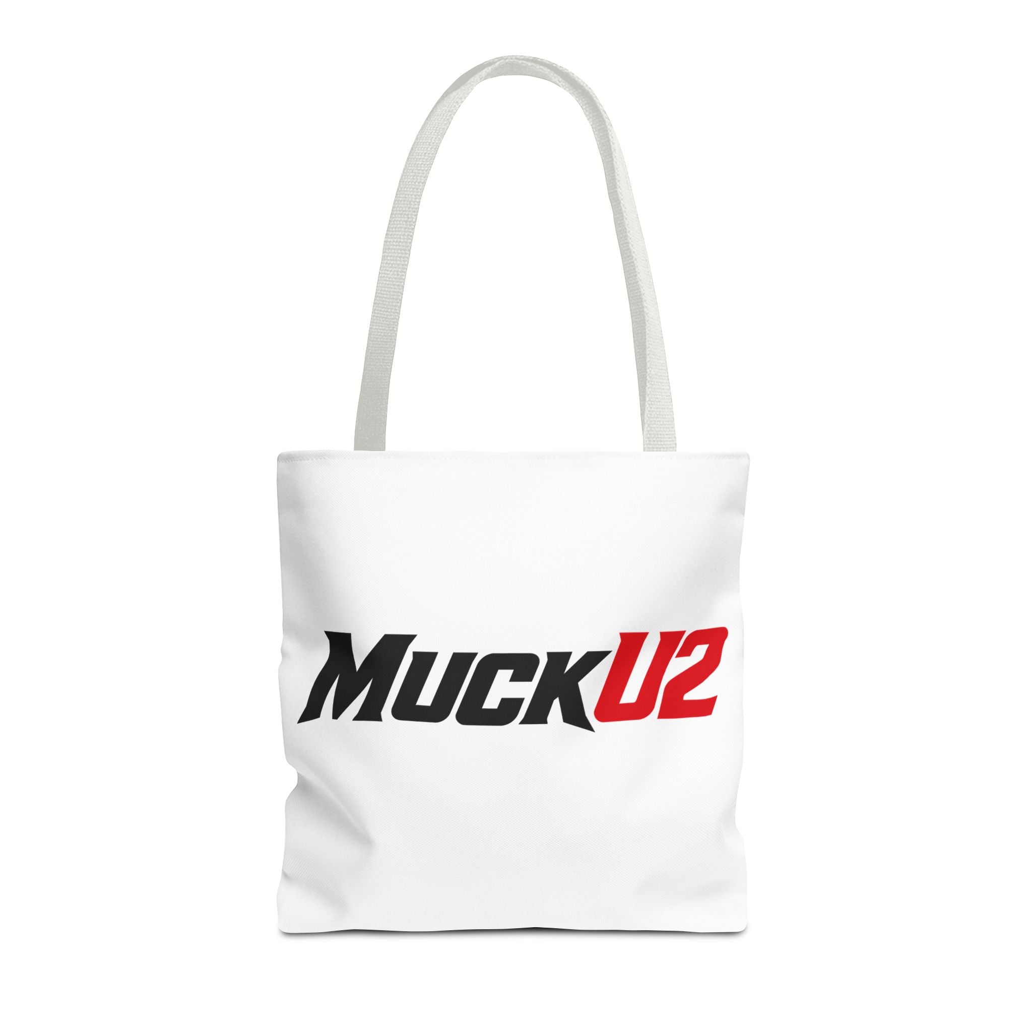 MuckU2 Bubble Canvas Poker Tote Bag (black/red logo SKU 100023)