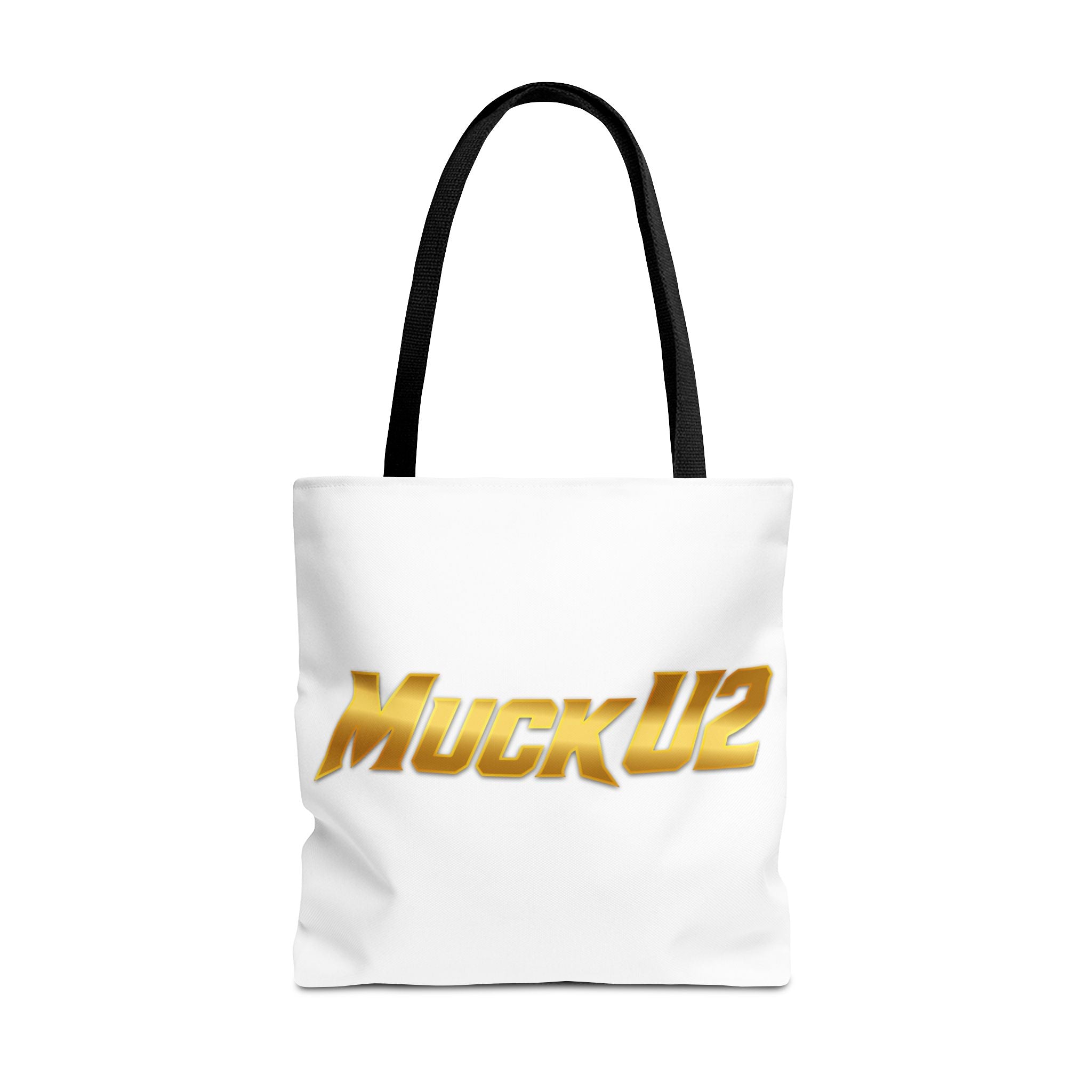MuckU2 Bubble Canvas Poker Tote Bag (gold logo SKU 100020)