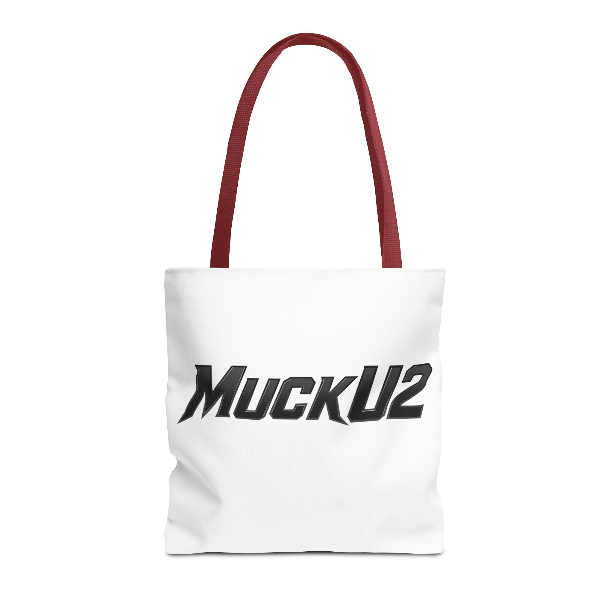 MuckU2 Bubble Canvas Poker Tote Bag (black logo SKU 100025)