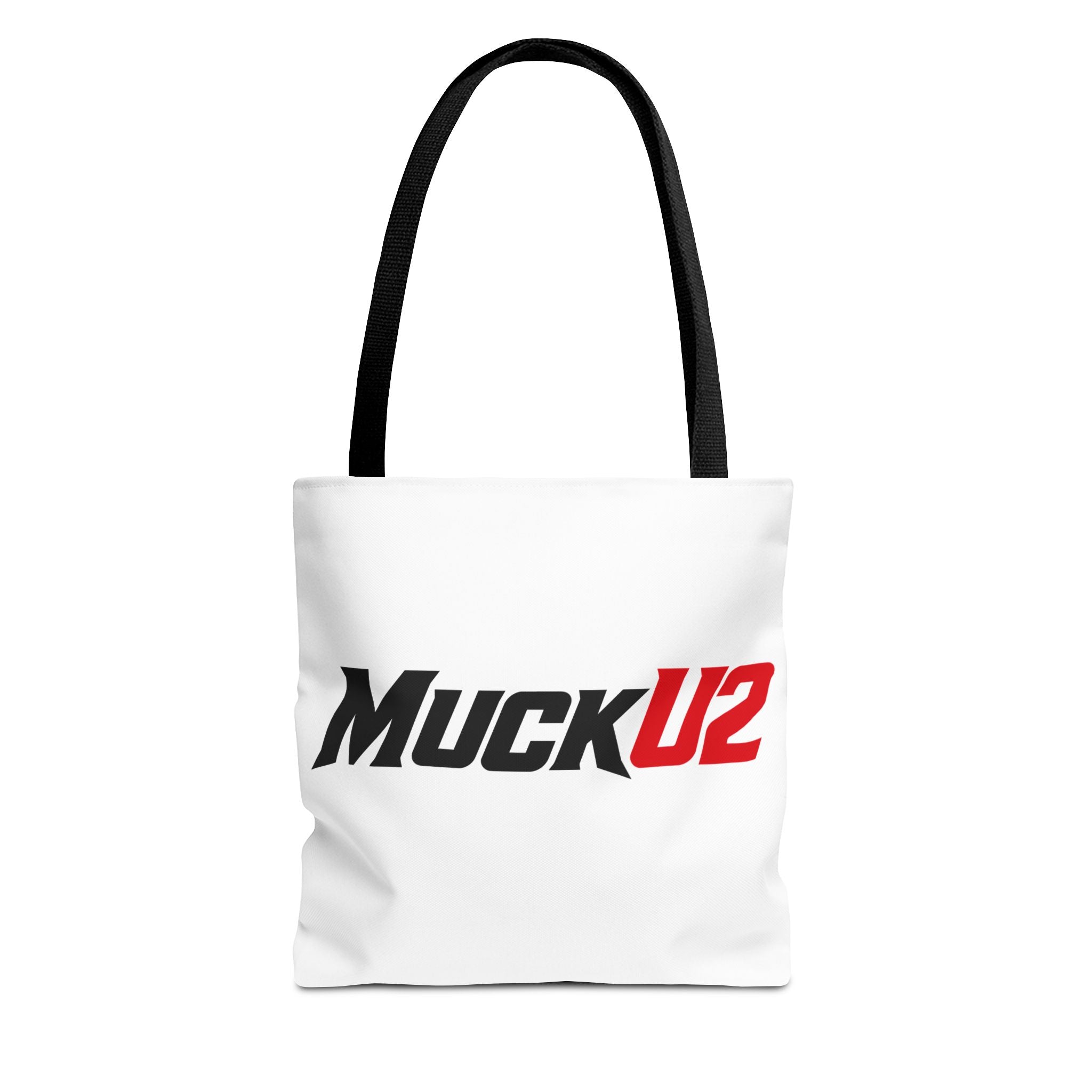 MuckU2 Bubble Canvas Poker Tote Bag (black/red logo SKU 100023)
