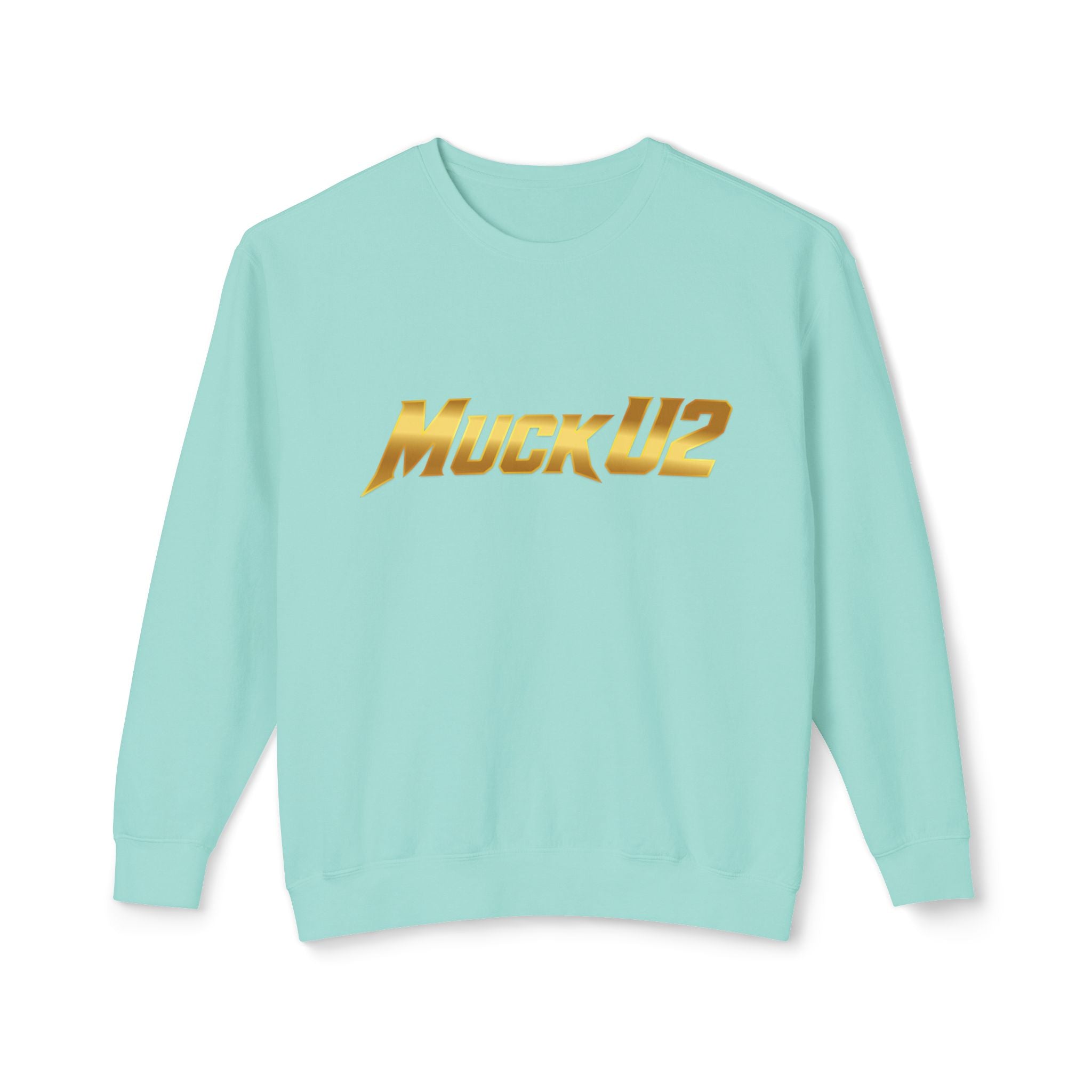 MuckU2 Poker Crewneck Sweatshirt (gold logo/SKU 100062)