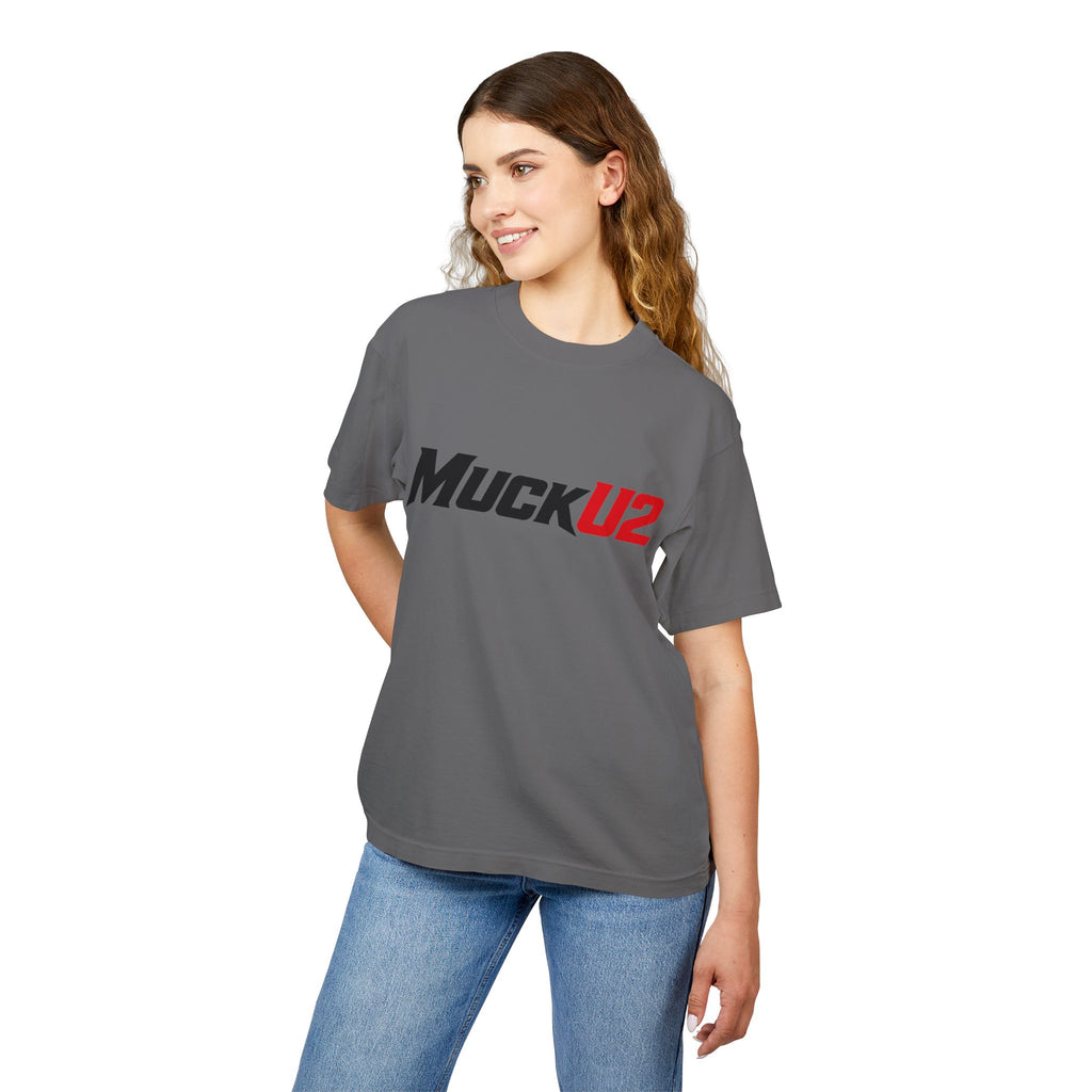MuckU2 High Quality Poker Tee (black/red logo/SKU 100059)