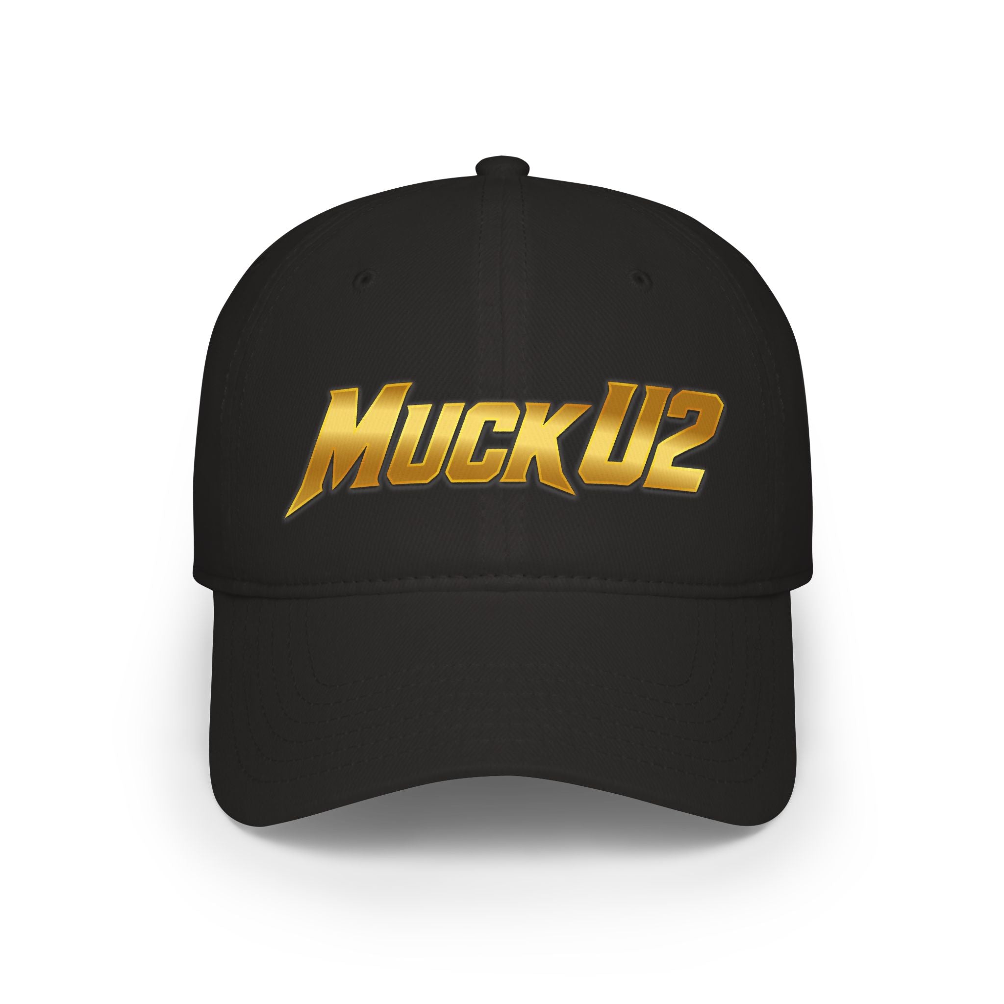 MuckU2 Poker Cap (gold logo/SKU 100070)