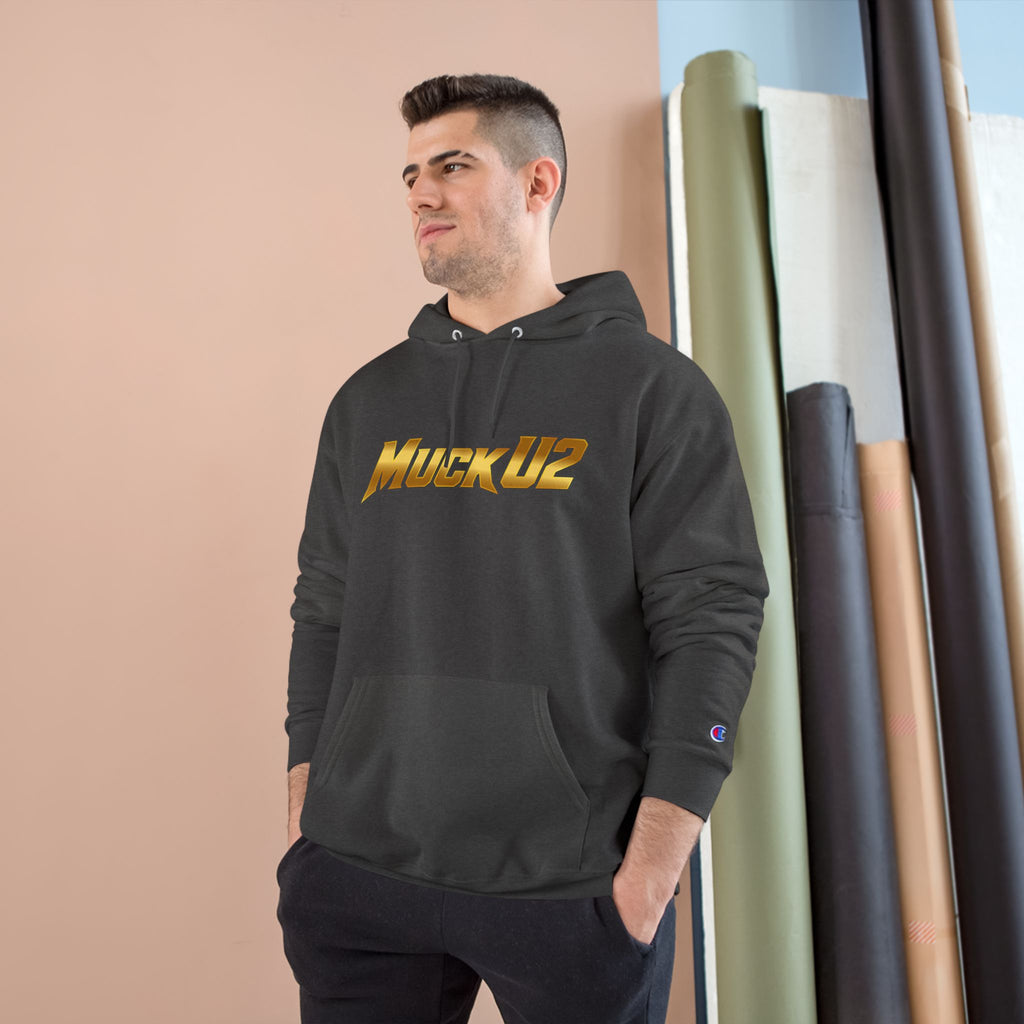 MuckU2 Poker Hoodie (gold logo/SKU 100048)