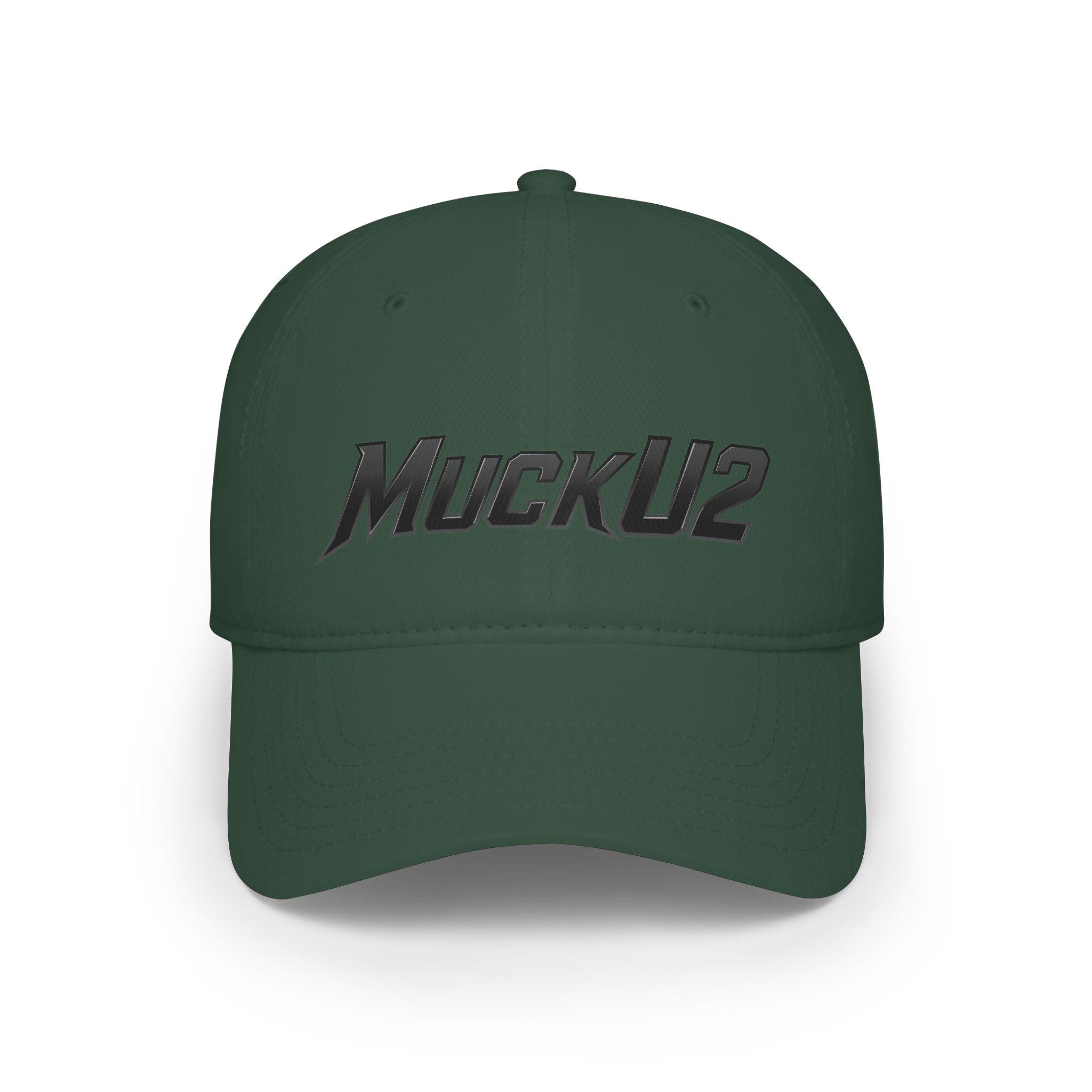 MuckU2 Poker Cap (black logo/SKU 100073)