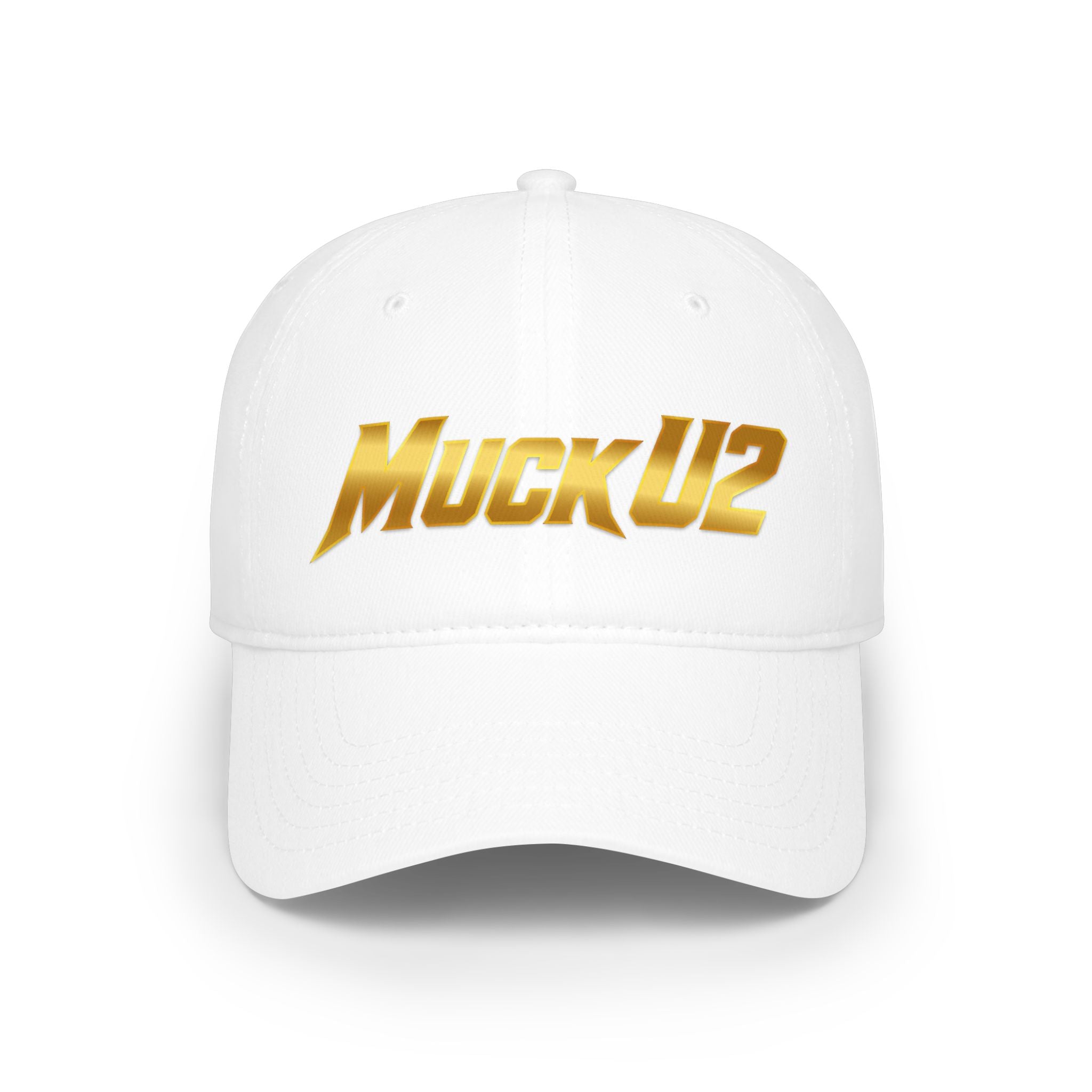 MuckU2 Poker Cap (gold logo/SKU 100070)