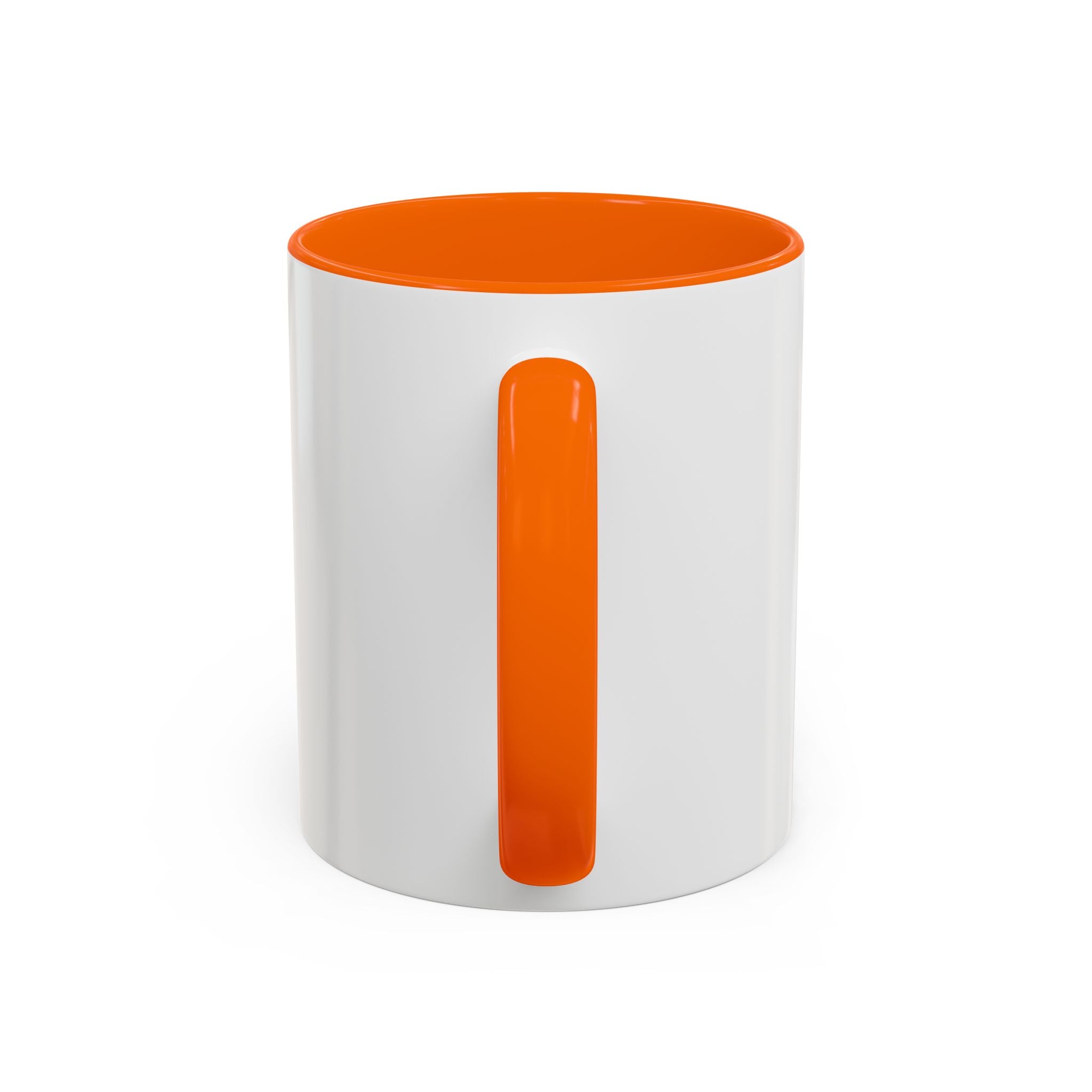 MuckU2 Classic White Mug (gradient silver/black logo/SKU 100043)