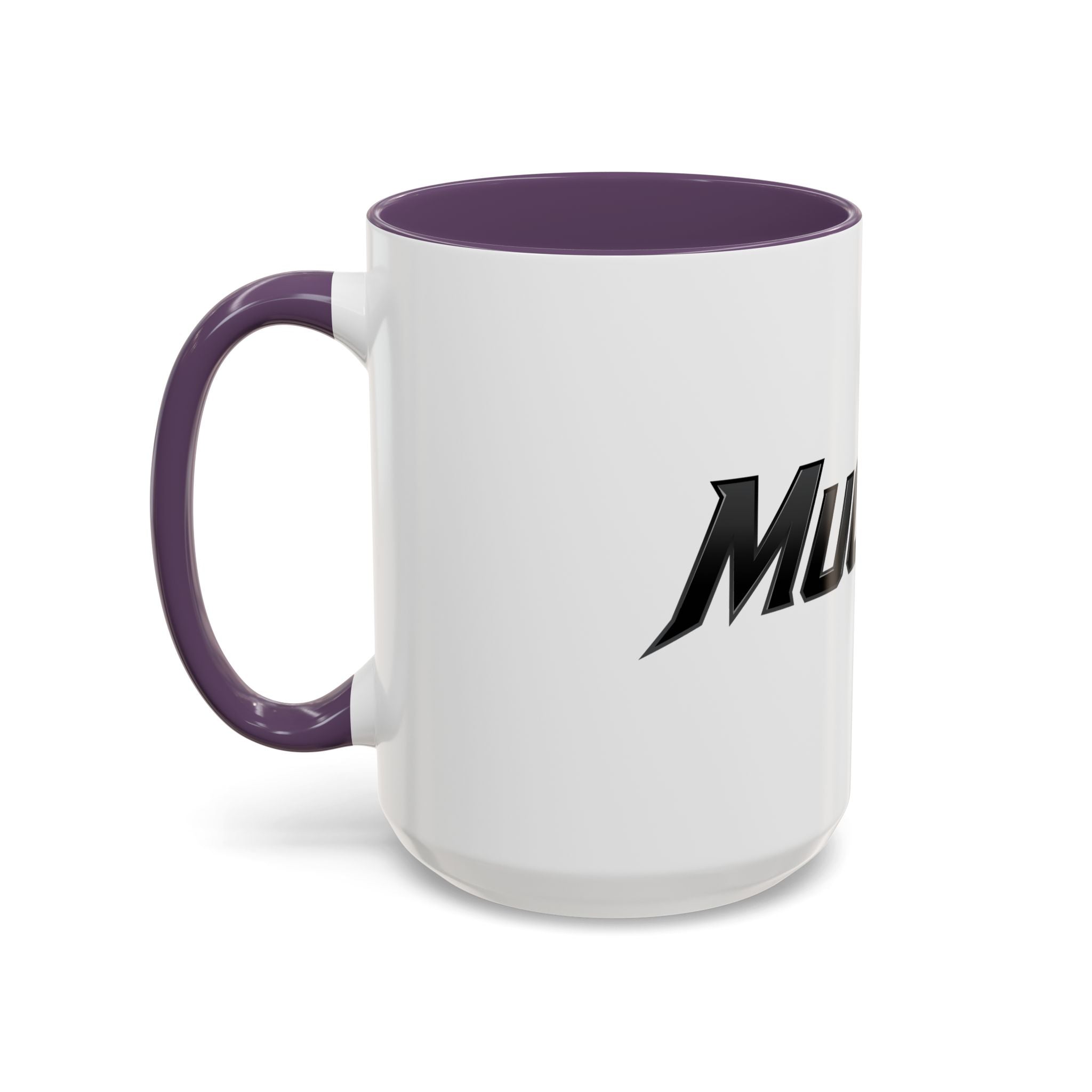 MuckU2 Classic White Mug (black logo/SKU 100045)