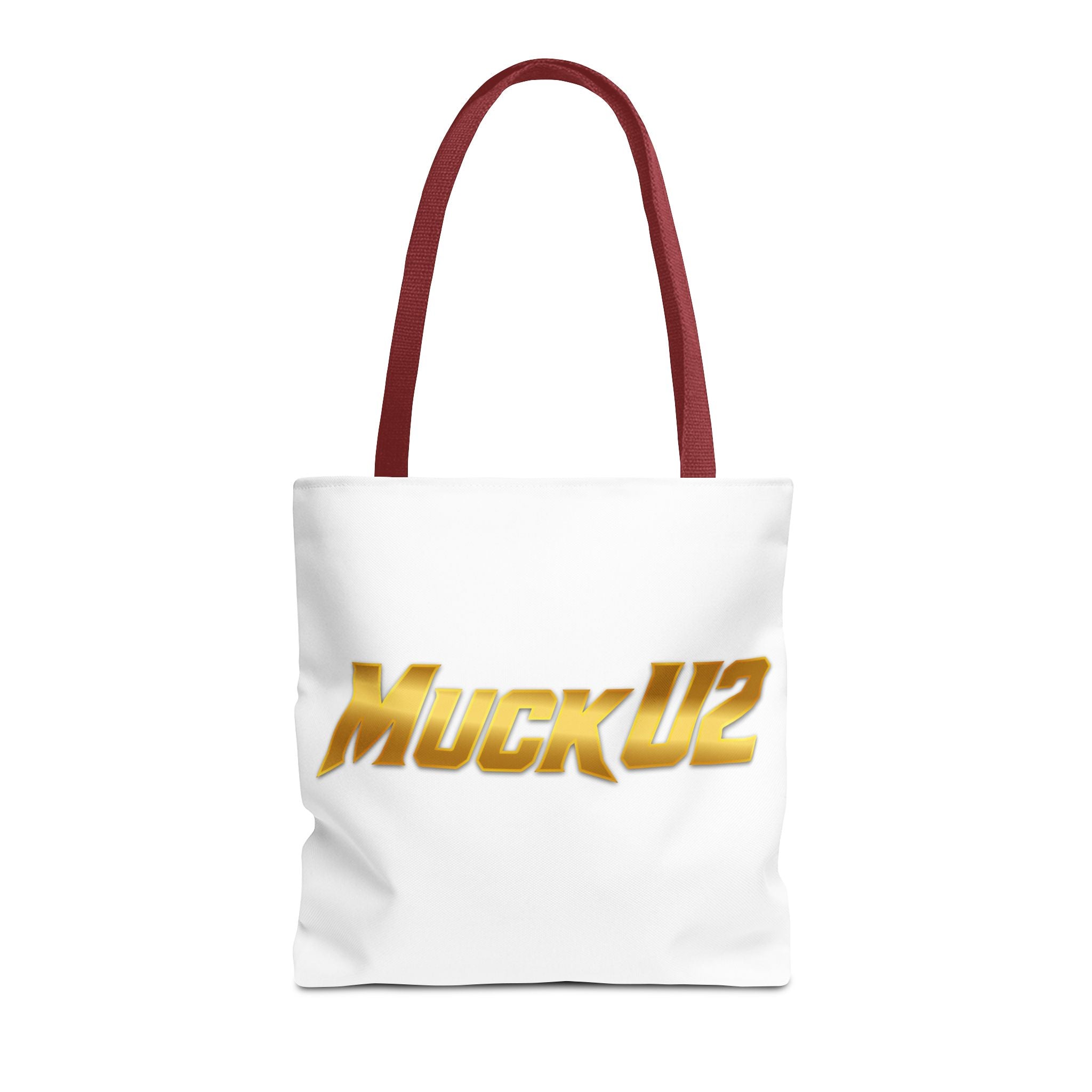 MuckU2 Bubble Canvas Poker Tote Bag (gold logo SKU 100020)