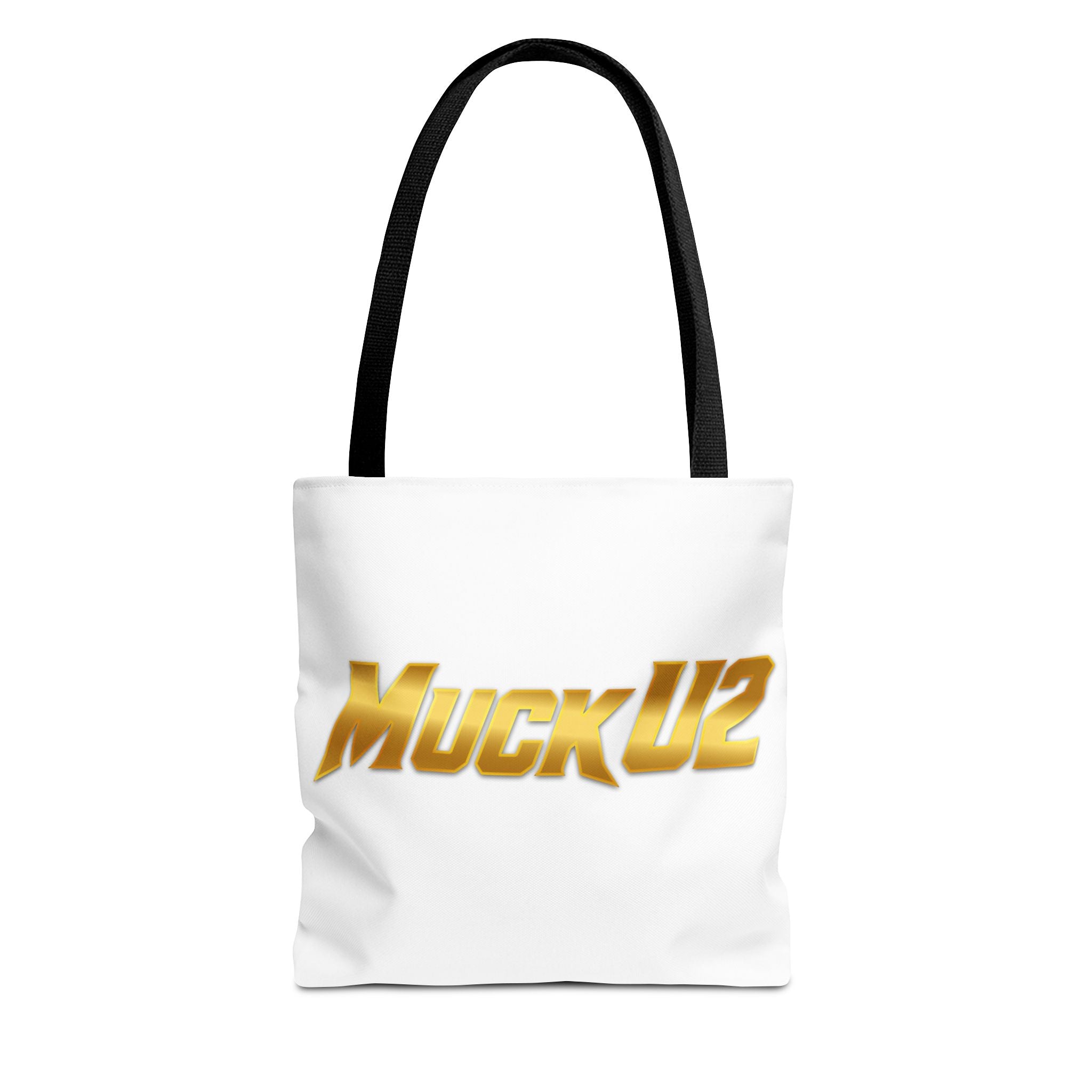 MuckU2 Bubble Canvas Poker Tote Bag (gold logo SKU 100020)