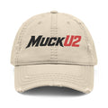 MuckU2 Poker Trucker Cap (black/red logo/SKU 100081)