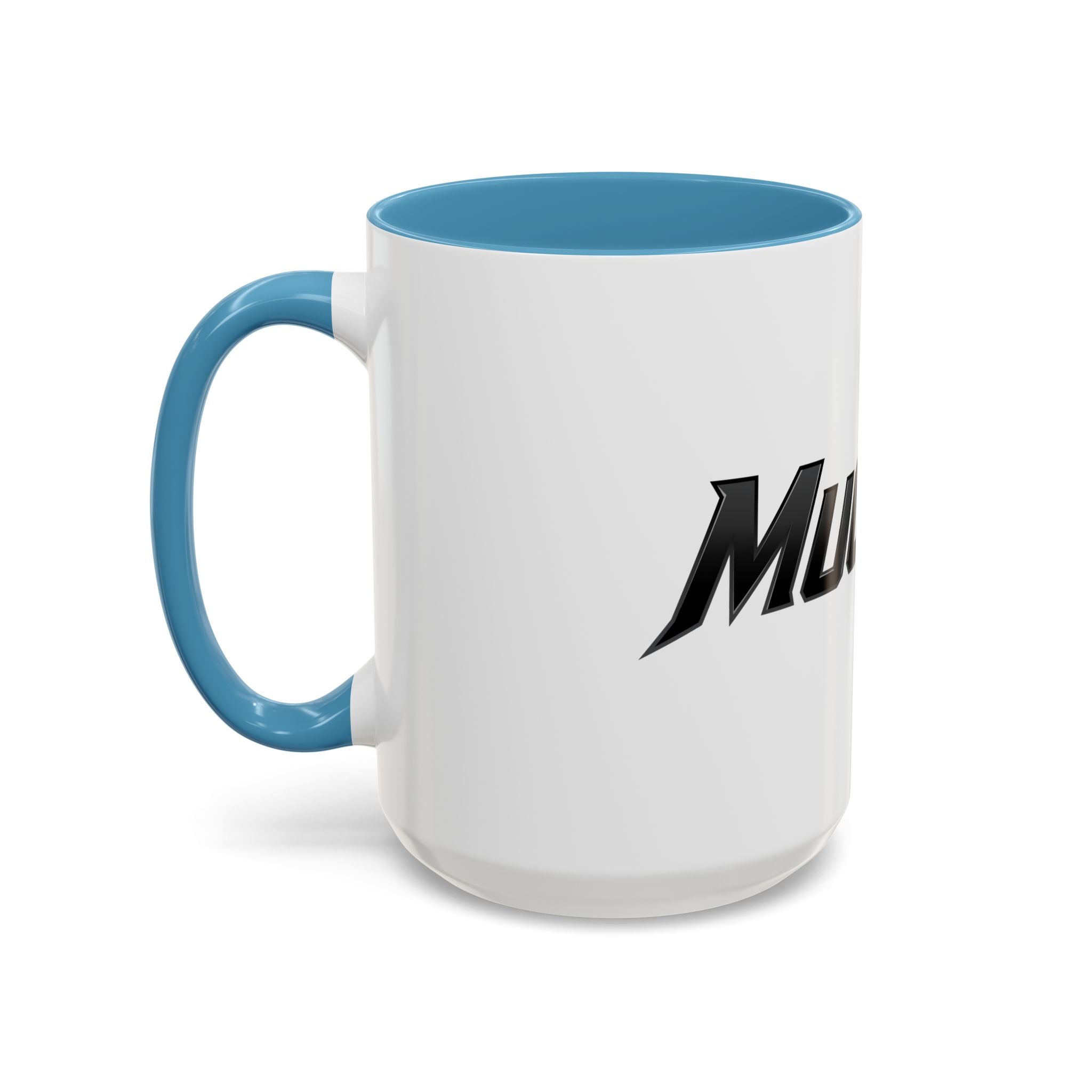 MuckU2 Classic White Mug (black logo/SKU 100045)