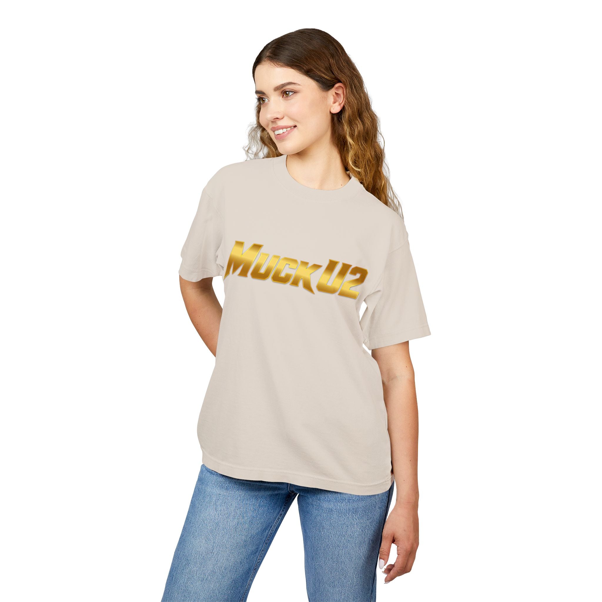 MuckU2 High Quality Poker Tee (gold logo/SKU 100055)