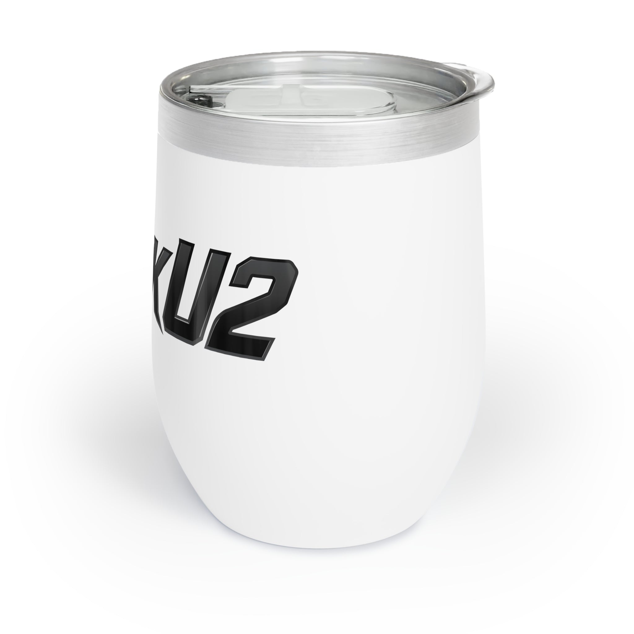 MuckU2 Wine Tumbler (black logo/SKU 100015)