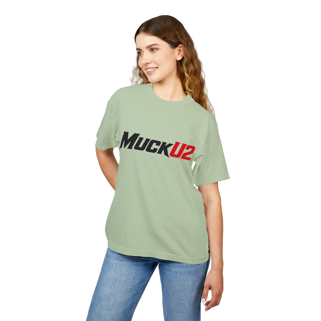 MuckU2 High Quality Poker Tee (black/red logo/SKU 100059)
