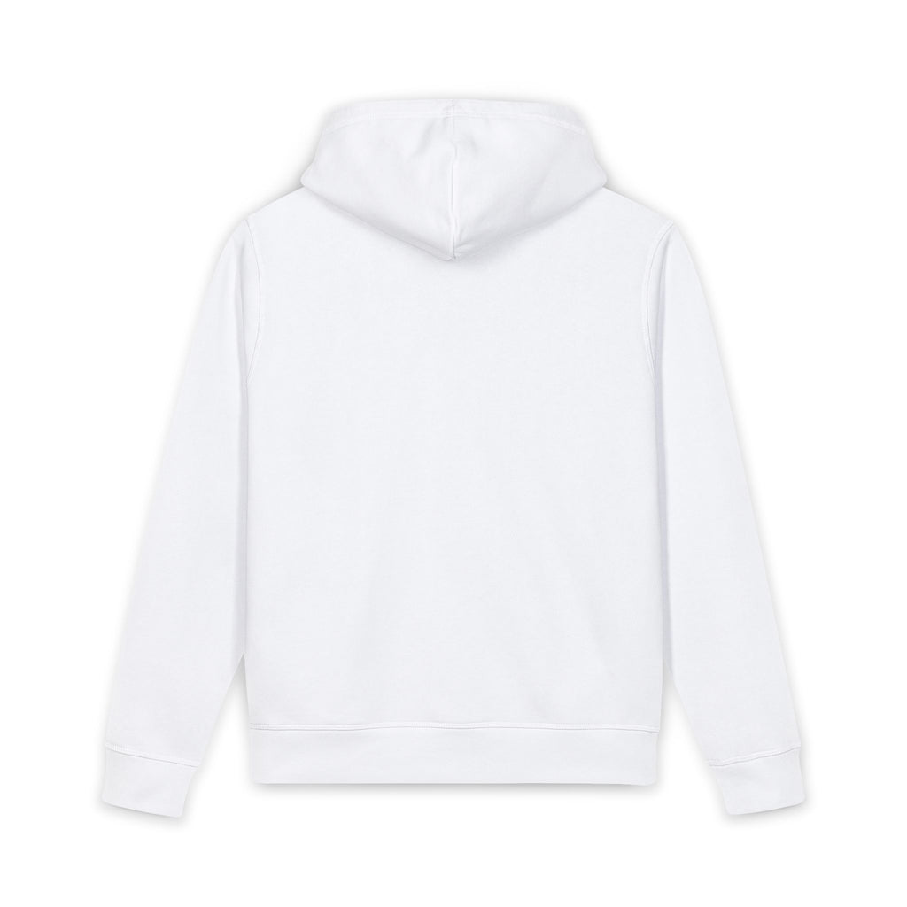 Monster Stack Poker Hoodie (red/black logo) — “I Don’t Gamble, I Just Play Poker” Organic Pullover