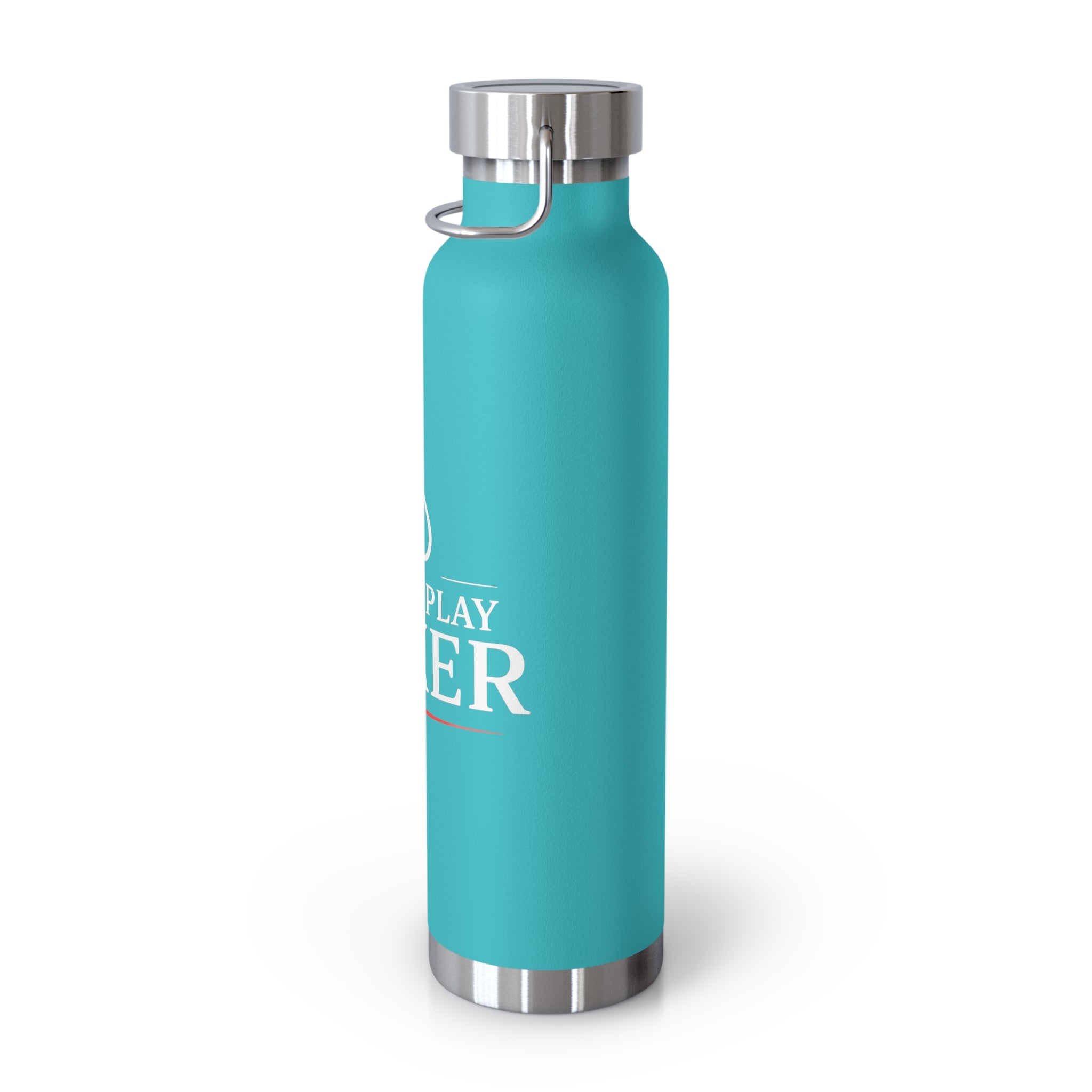 Just Play Poker 22oz Insulated Water Bottle — Copper Vacuum Thermos for Poker Players