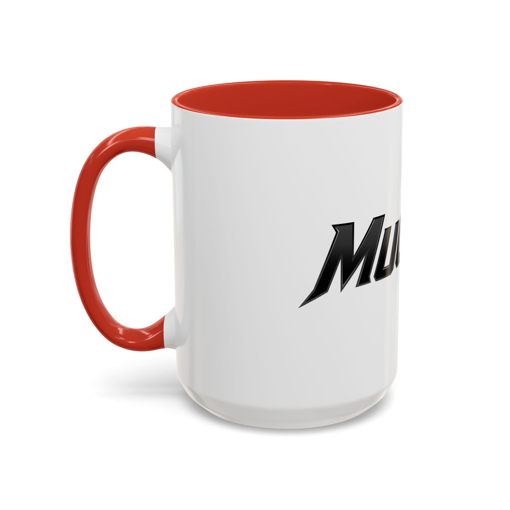 MuckU2 Classic White Mug (black logo/SKU 100045)