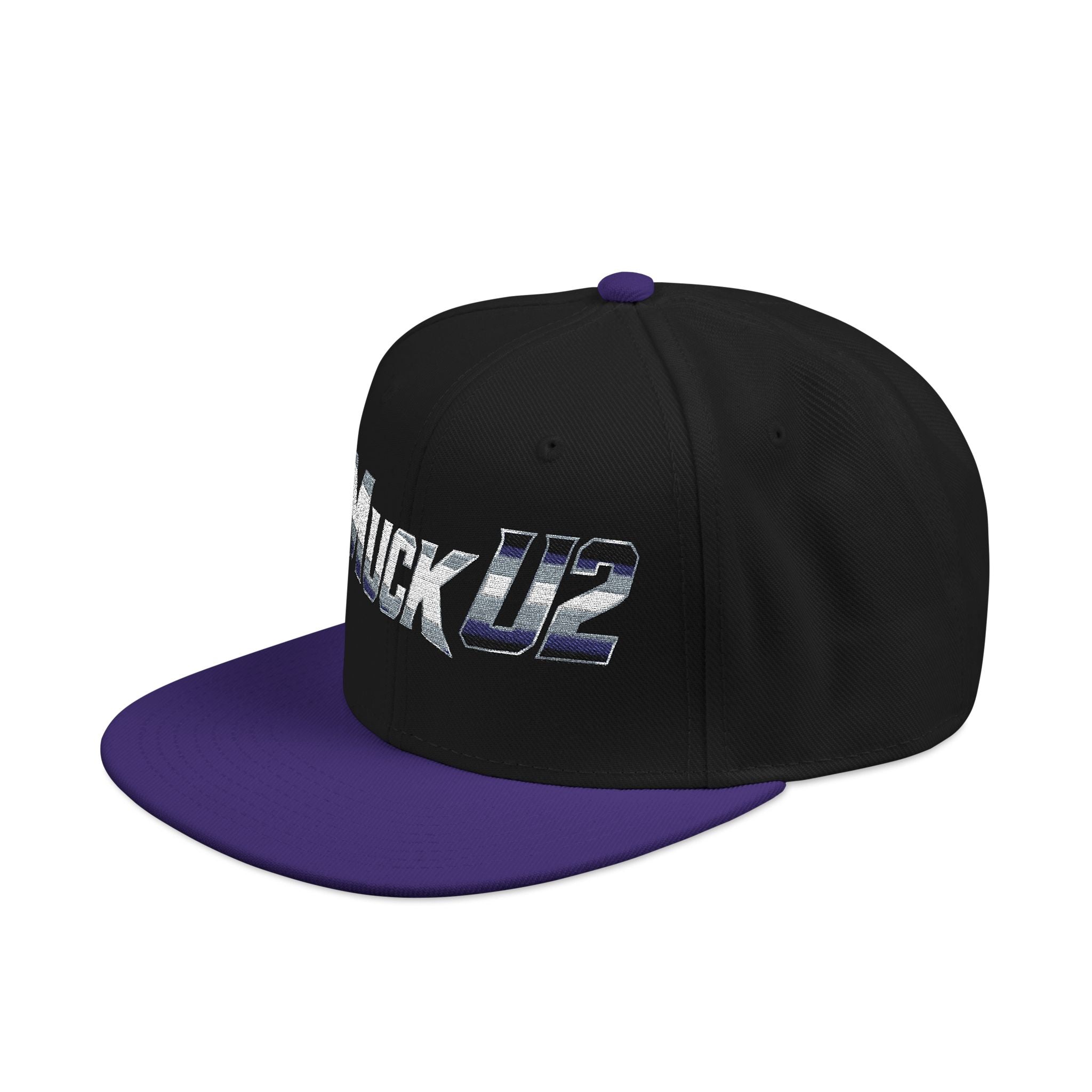 MuckU2 Poker Snapback Cap (gradient silver SKU 10005)