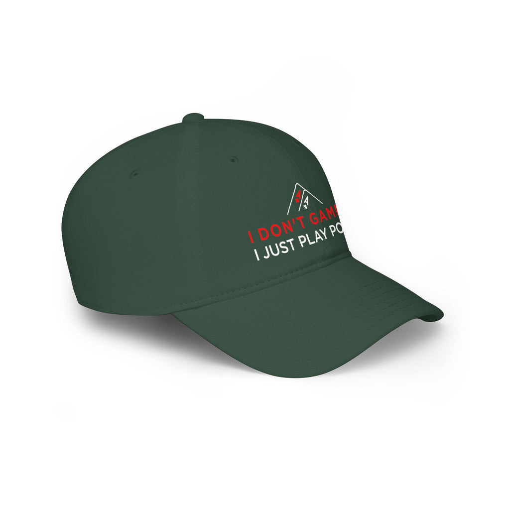 Trap Poker Cap (red/white logo) - I Just Play Poker