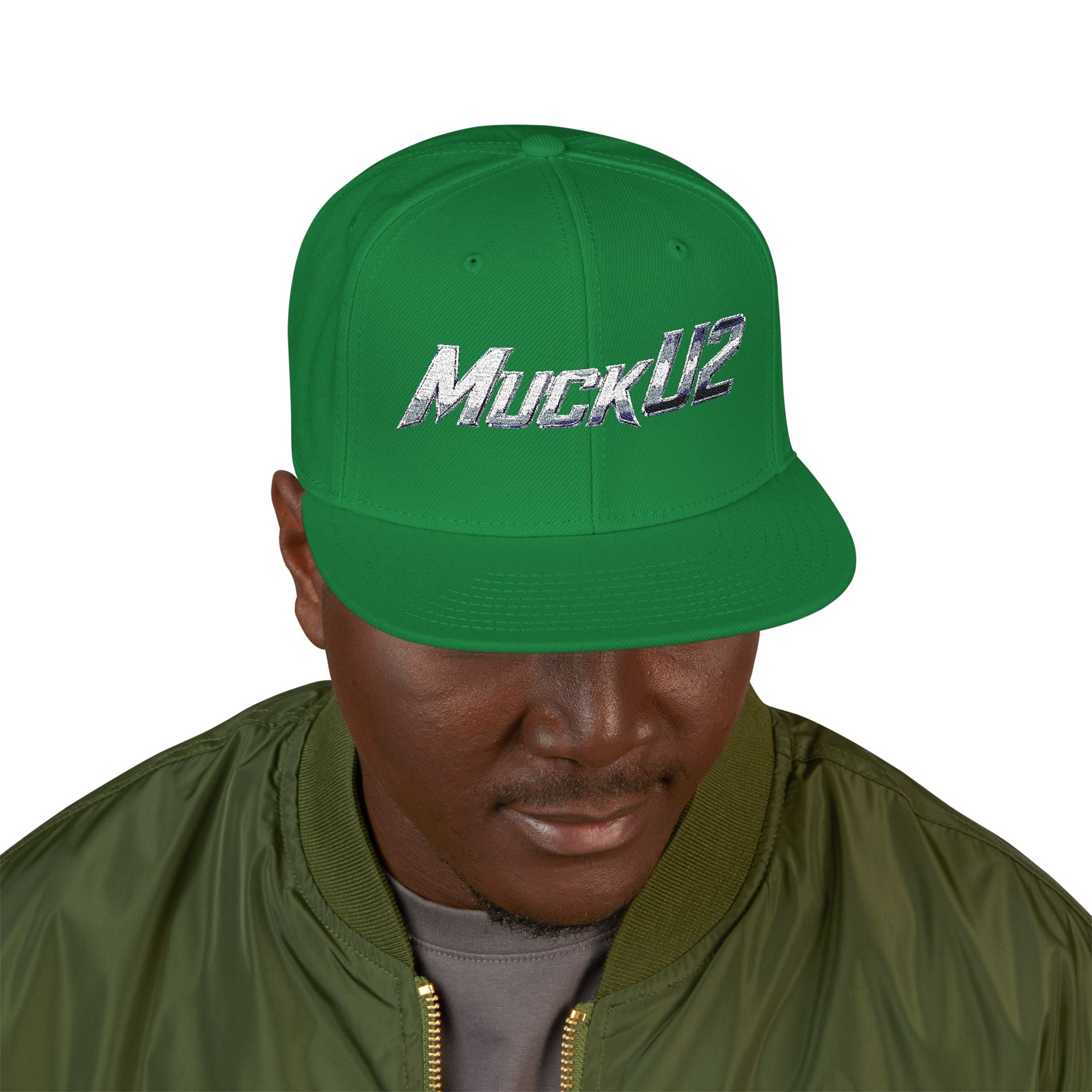 Check Blind Poker Cap (silver logo) - MuckU2