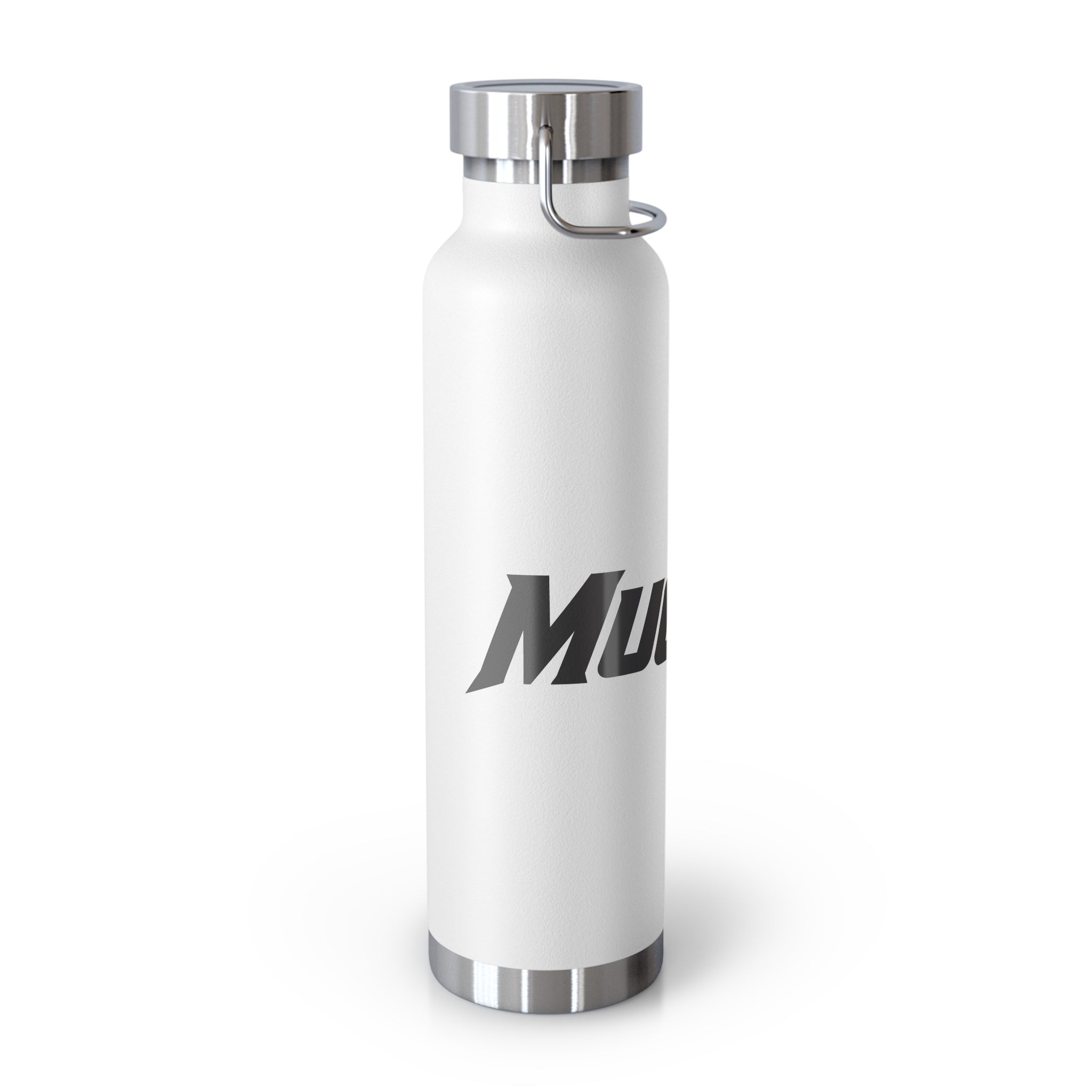 MuckU2 Insulated Water Bottle (blk/red logo SKU 10009)