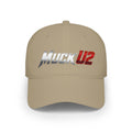MuckU2 Poker Cap (gradient silver/red logo/SKU 100072)