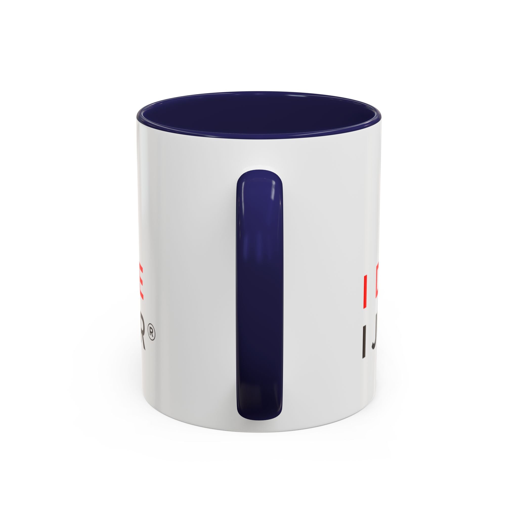 Poker Coffee Mug — "Don’t Gamble, Just Play Poker" Accent Mug (11/15 oz)