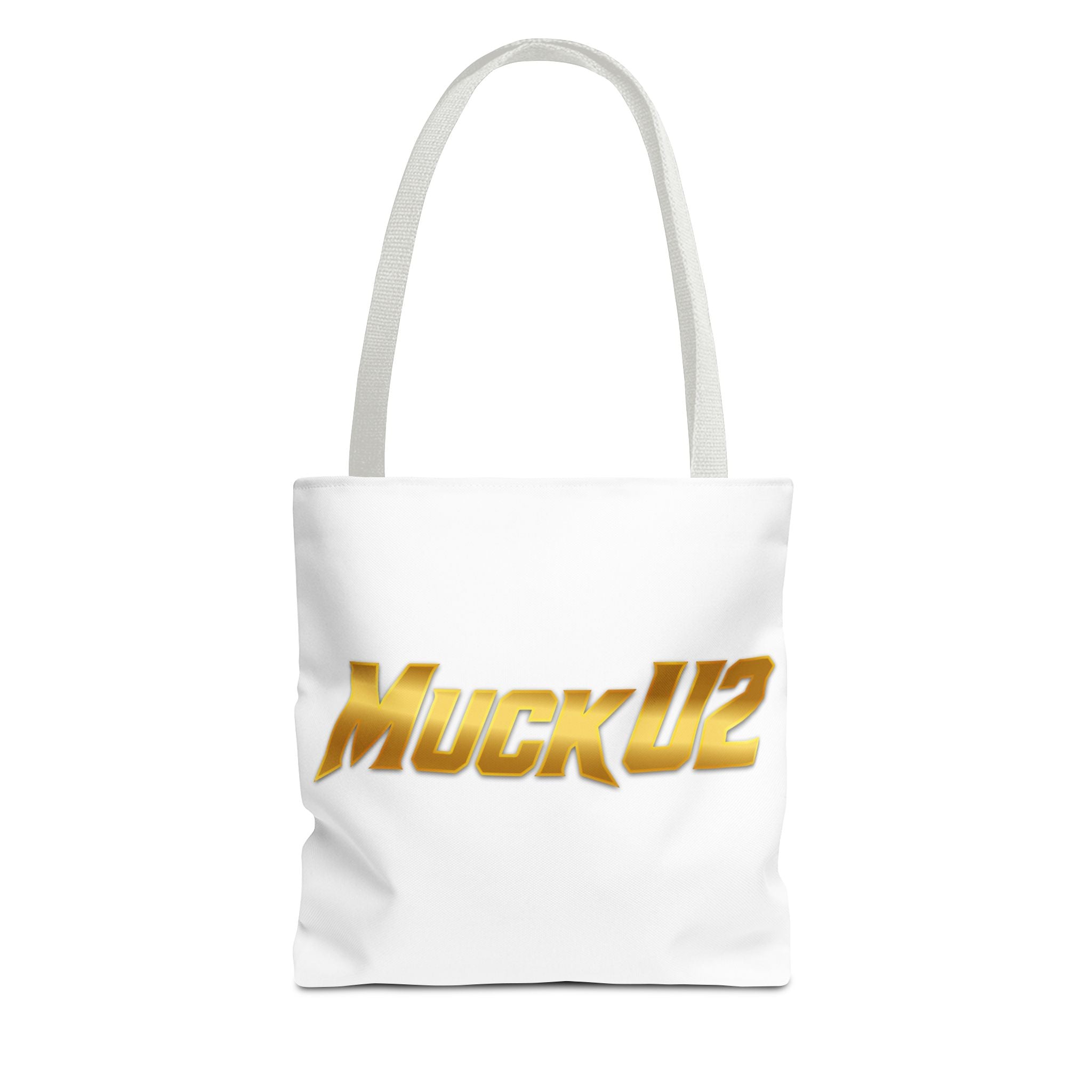 MuckU2 Bubble Canvas Poker Tote Bag (gold logo SKU 100020)