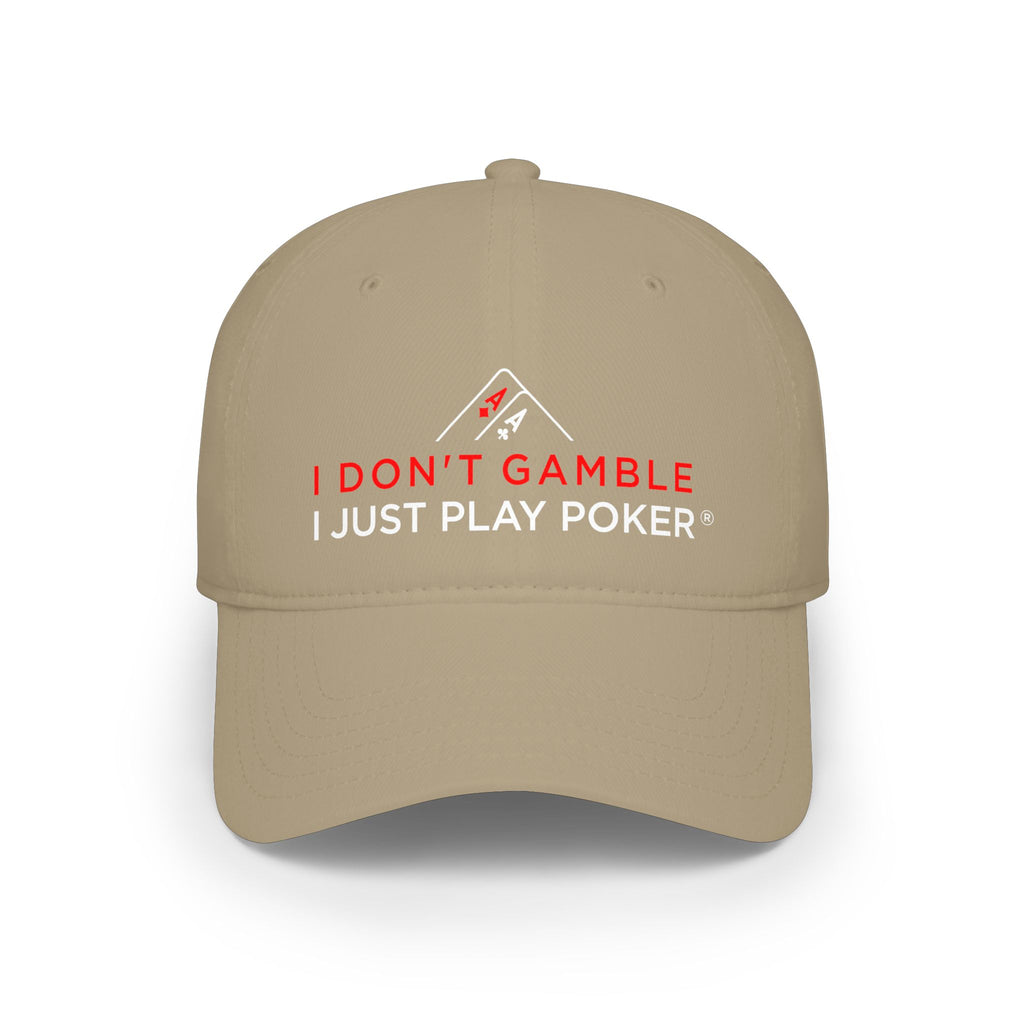 Trap Poker Cap (red/white logo) - I Just Play Poker