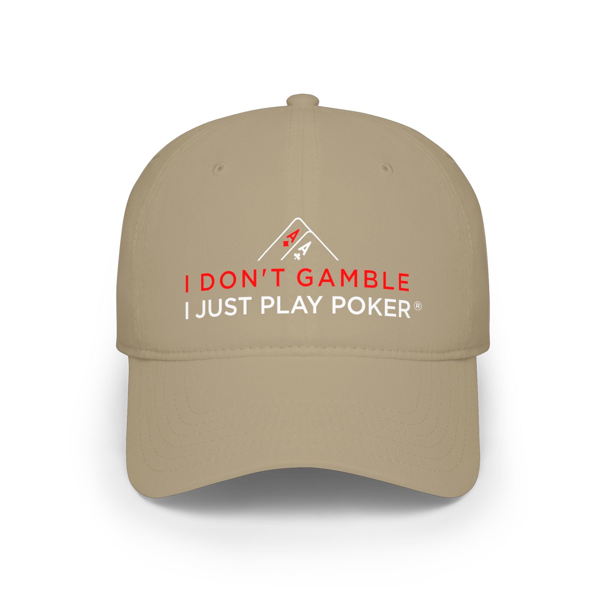 Trap Poker Cap (red/white logo) - I Just Play Poker
