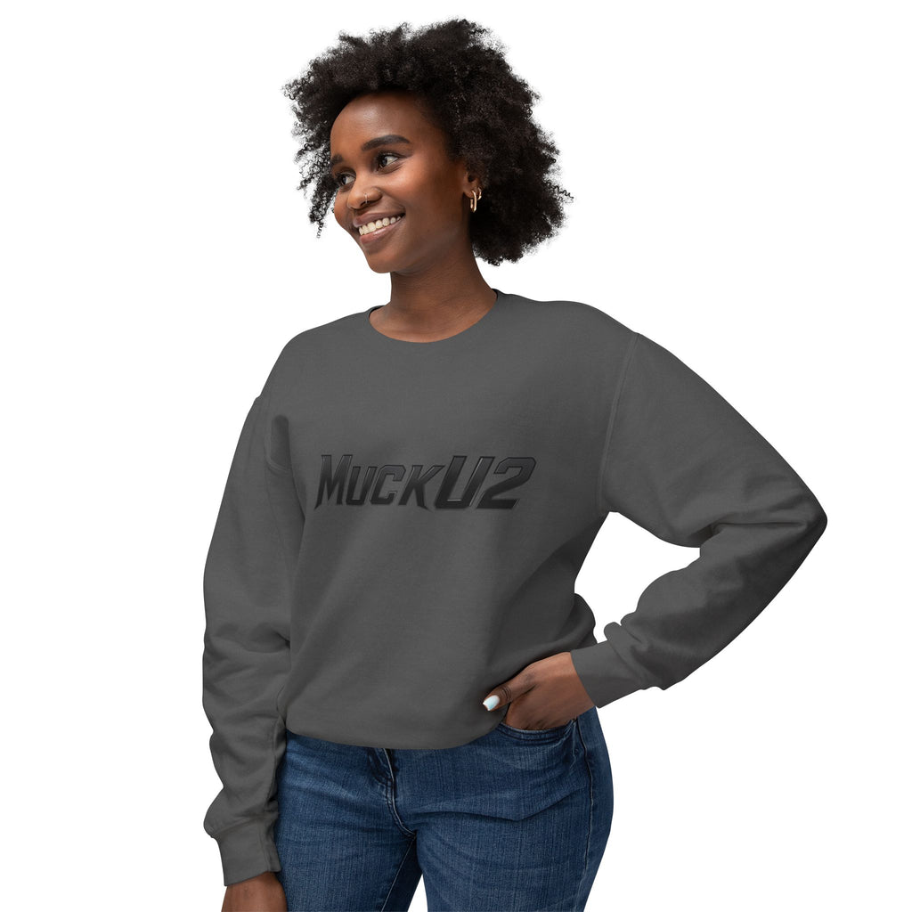 MuckU2 Poker Crewneck Sweatshirt (black logo/SKU 100065)