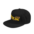 MuckU2 Snapback Poker Cap (blk/red logo SKU1004)