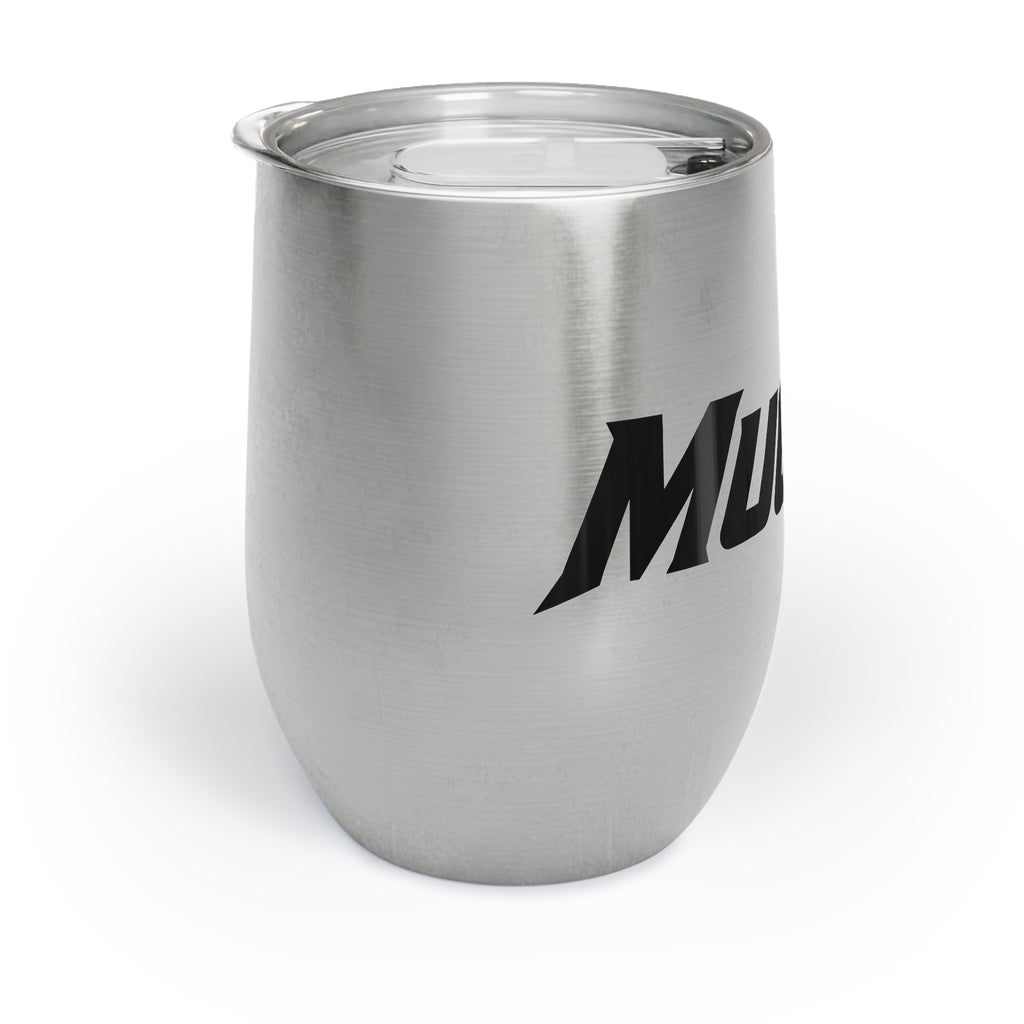 MuckU2 Wine Tumbler (black/red logo/SKU 100016)