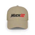 MuckU2 Poker Cap (black/red logo/SKU 100074)