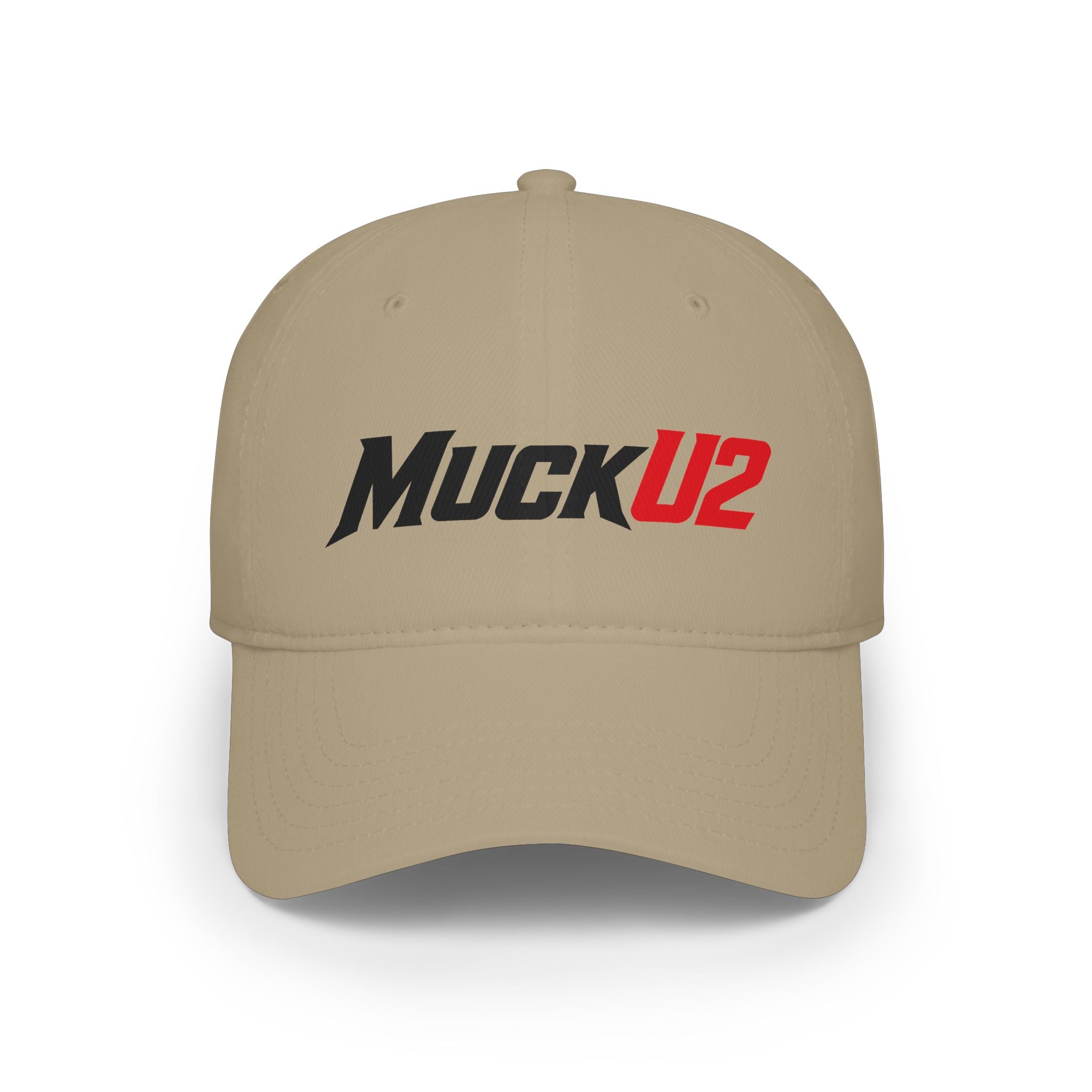 MuckU2 Poker Cap (black/red logo/SKU 100074)