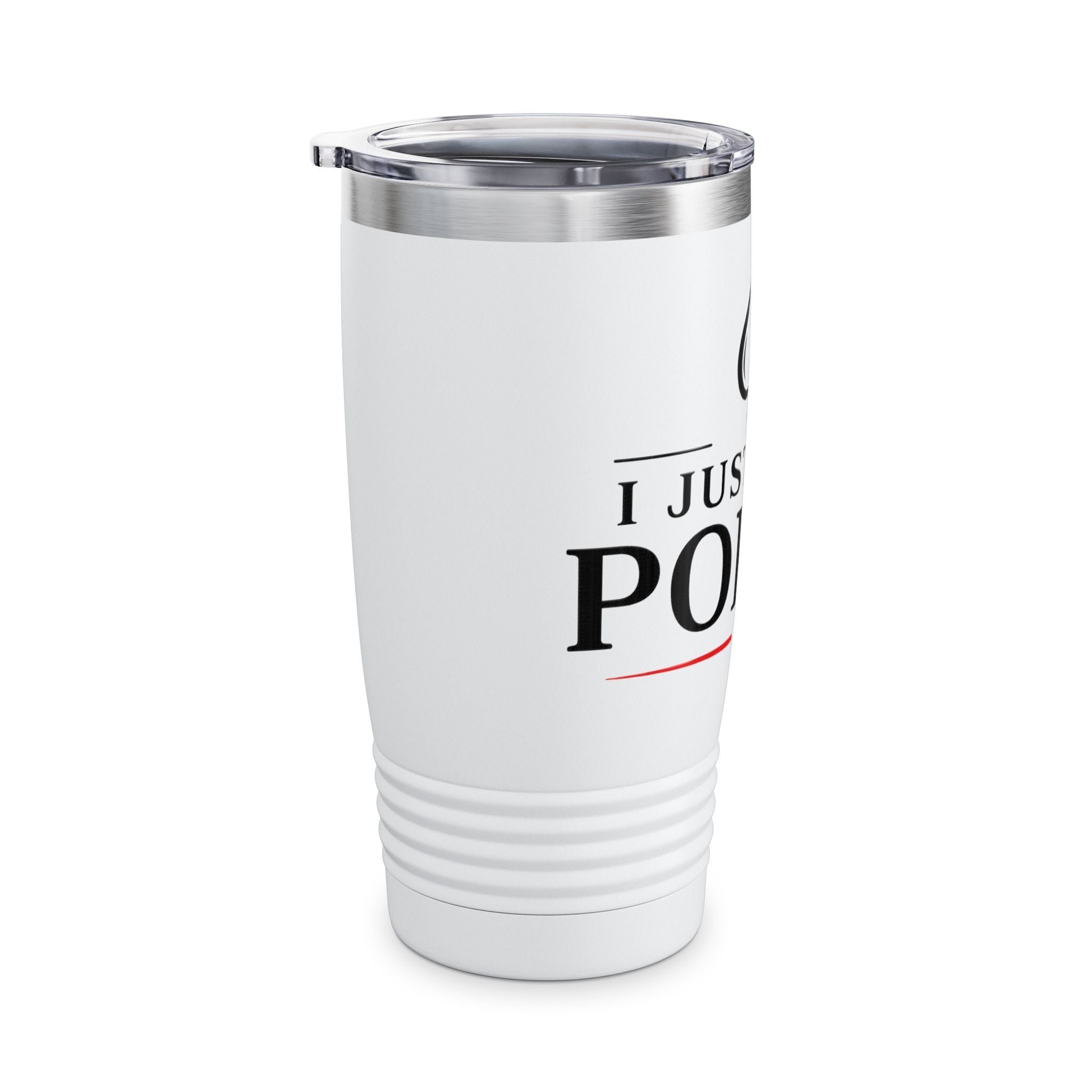Tumbler — "I Don't Gamble, I Just Play Poker" 20oz Insulated Stainless Steel