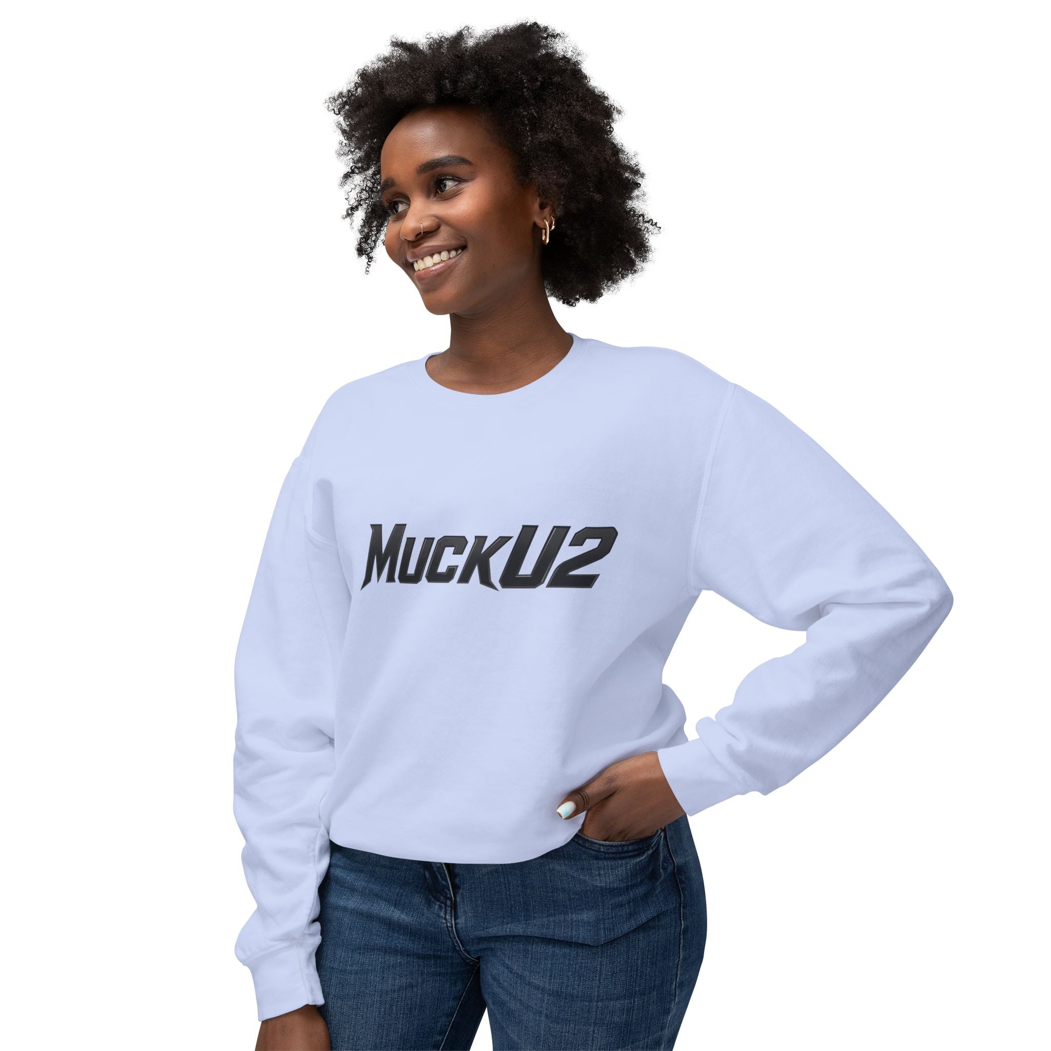 MuckU2 Poker Crewneck Sweatshirt (black logo/SKU 100065)