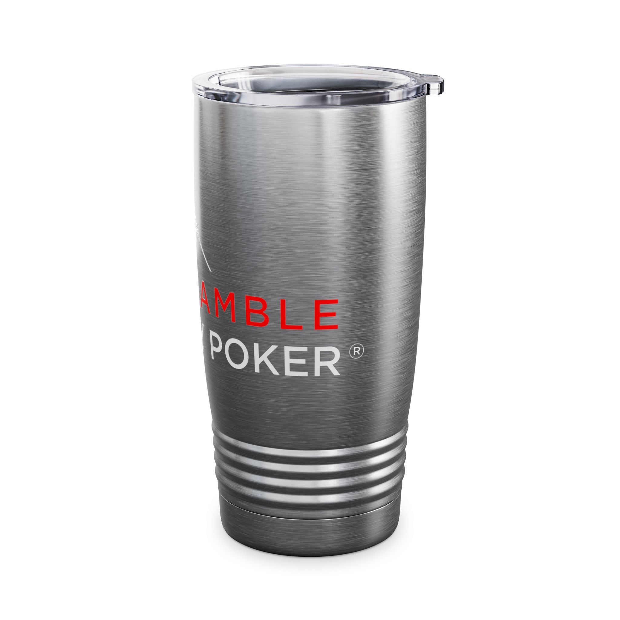 Poker Tumbler — "I Don't Gamble, I Just Play Poker" 20oz Insulated Stainless Steel