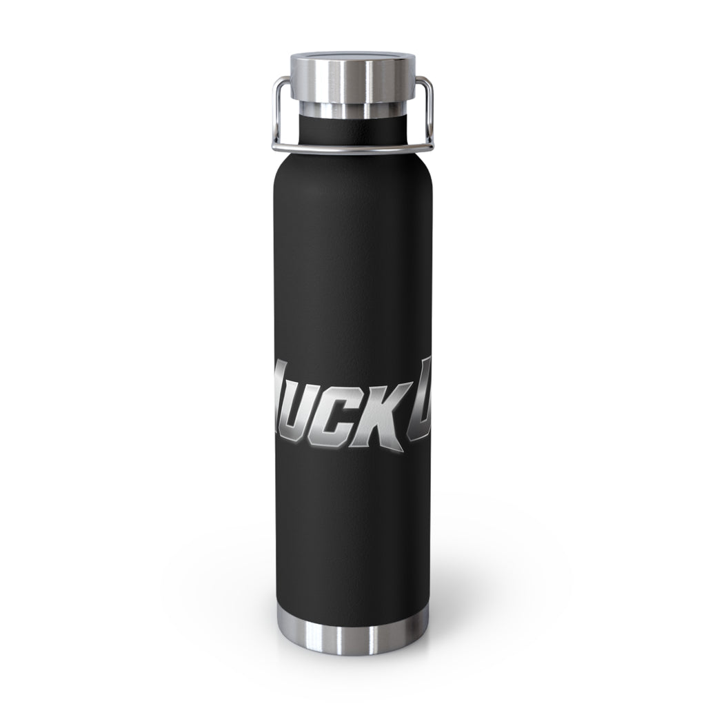MuckU2 Insulated Water Bottle (gradient silver logo SKU 100011)