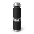 MuckU2 Insulated Water Bottle (gradient silver logo SKU 100011)