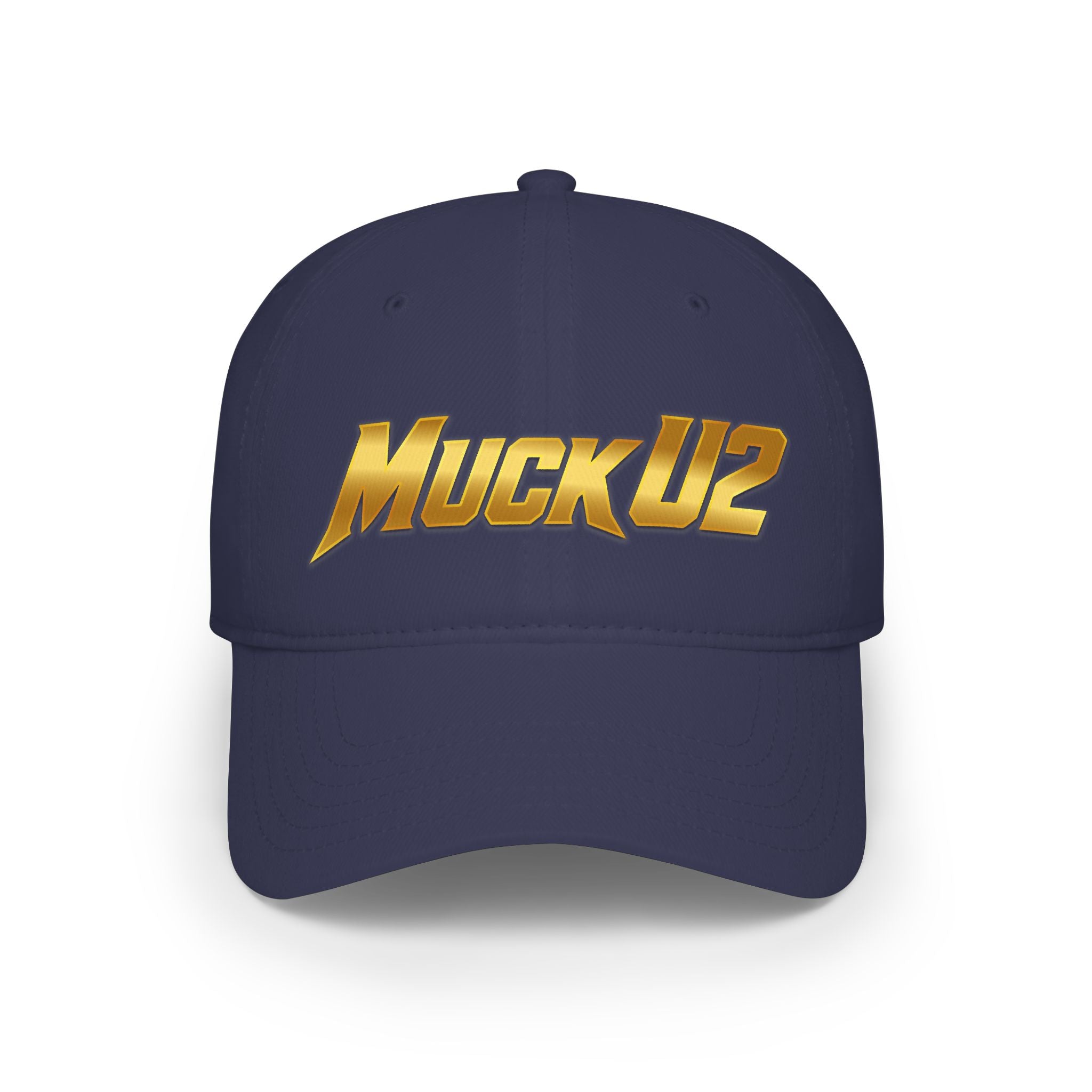 MuckU2 Poker Cap (gold logo/SKU 100070)