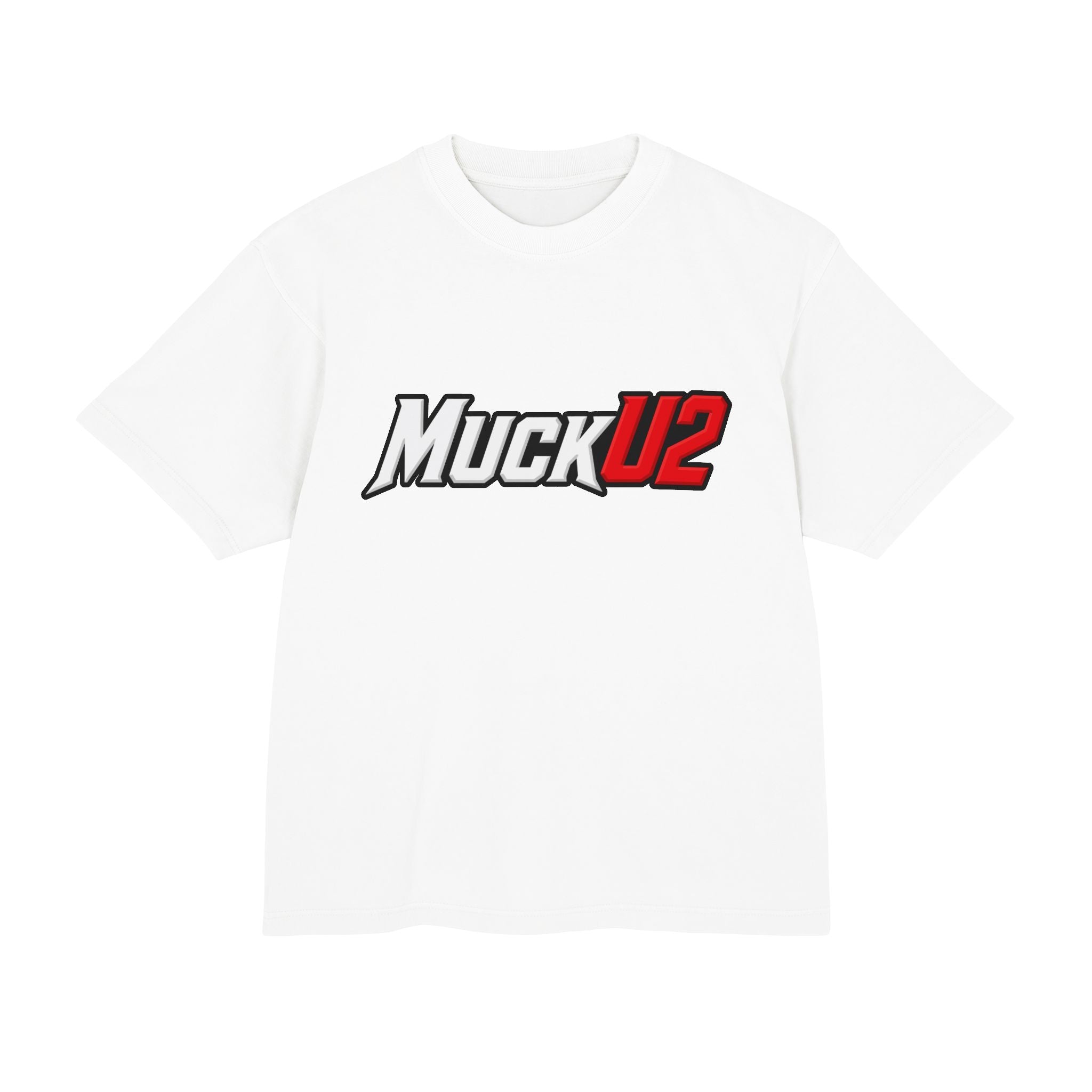 MuckU2 High Quality Poker Tee (embroidered white/red logo/SKU 100061)