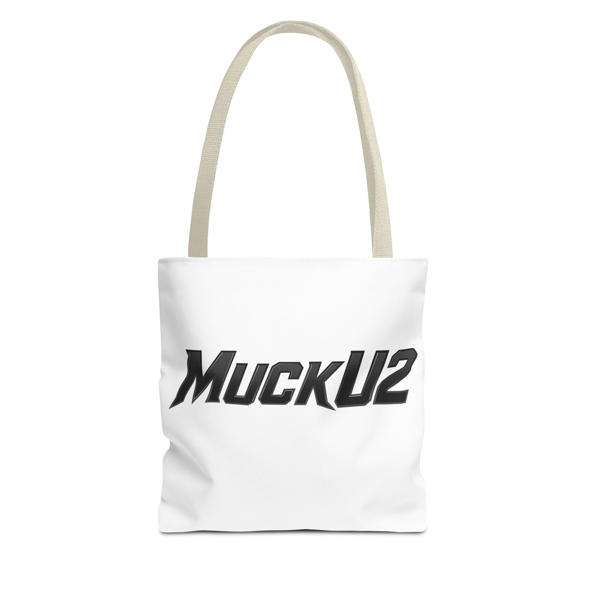 MuckU2 Bubble Canvas Poker Tote Bag (black logo SKU 100025)