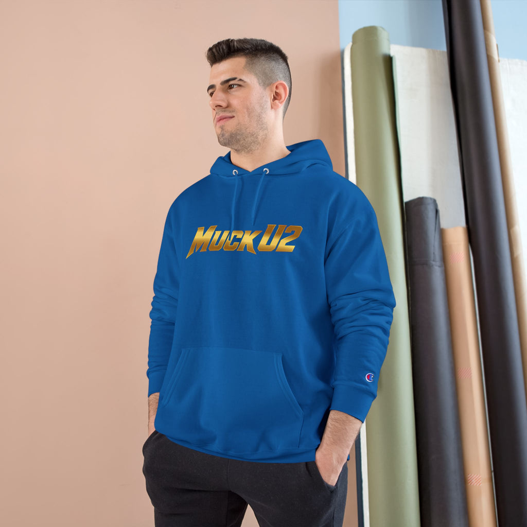 MuckU2 Poker Hoodie (gold logo/SKU 100048)