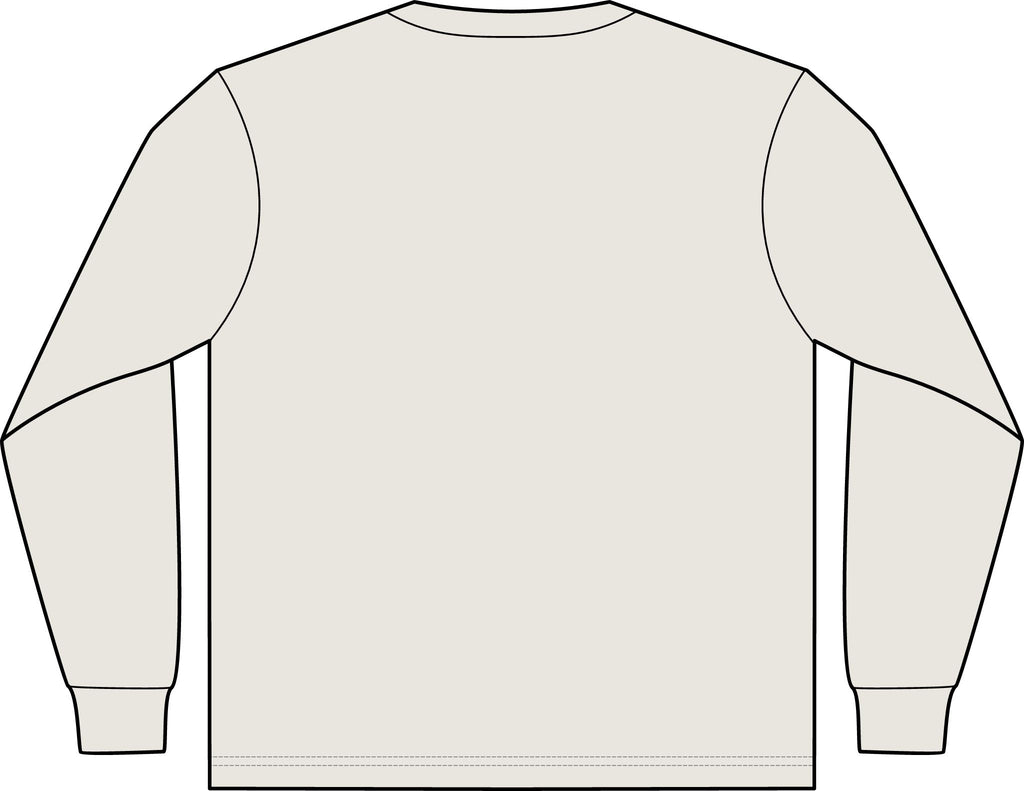 Classic Long-Sleeve Pocket Tee — Heavyweight Casual Workwear
