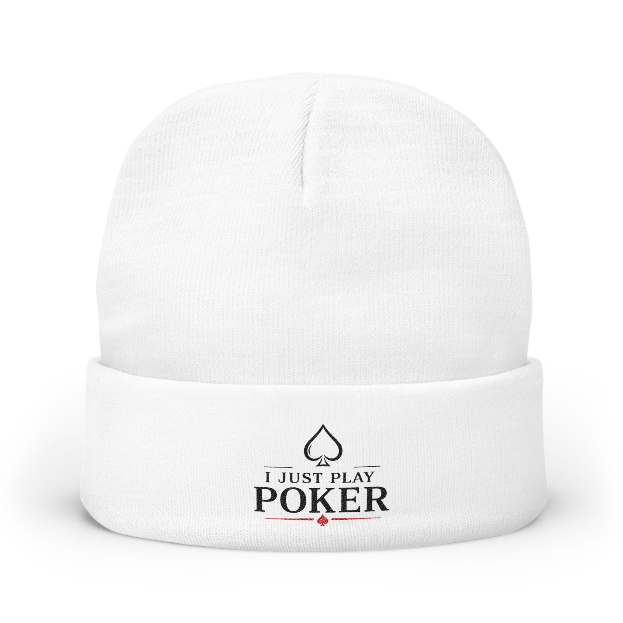 Bad Beat Beanie (black logo) — I Just Play Poker