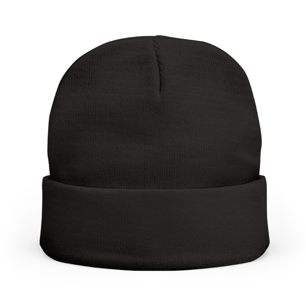 Embroidered Knit Beanie — "I Just Play Poker" Winter Hat