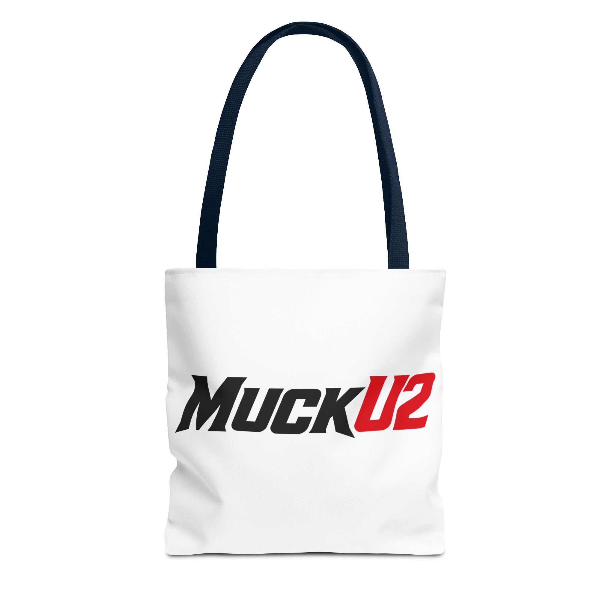 MuckU2 Bubble Canvas Poker Tote Bag (black/red logo SKU 100023)