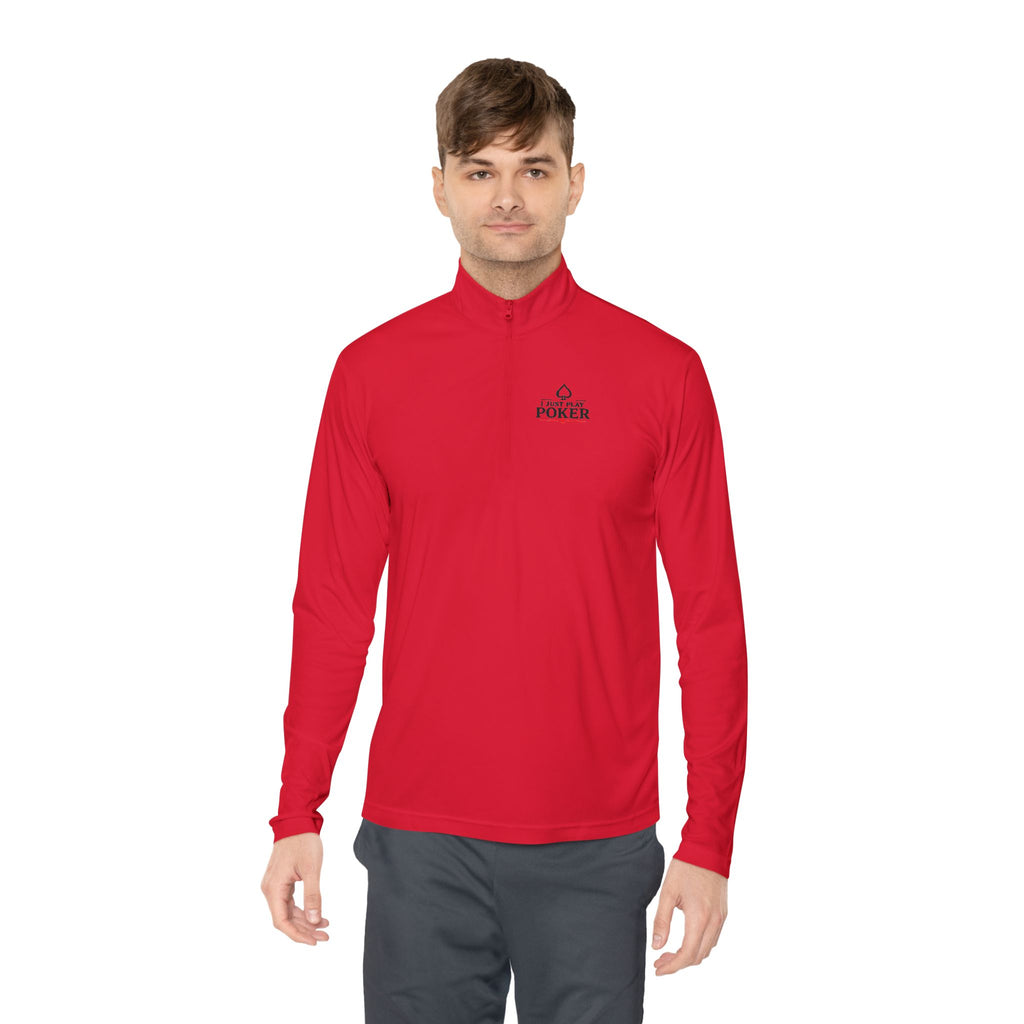 Poker Logo Quarter-Zip Pullover
